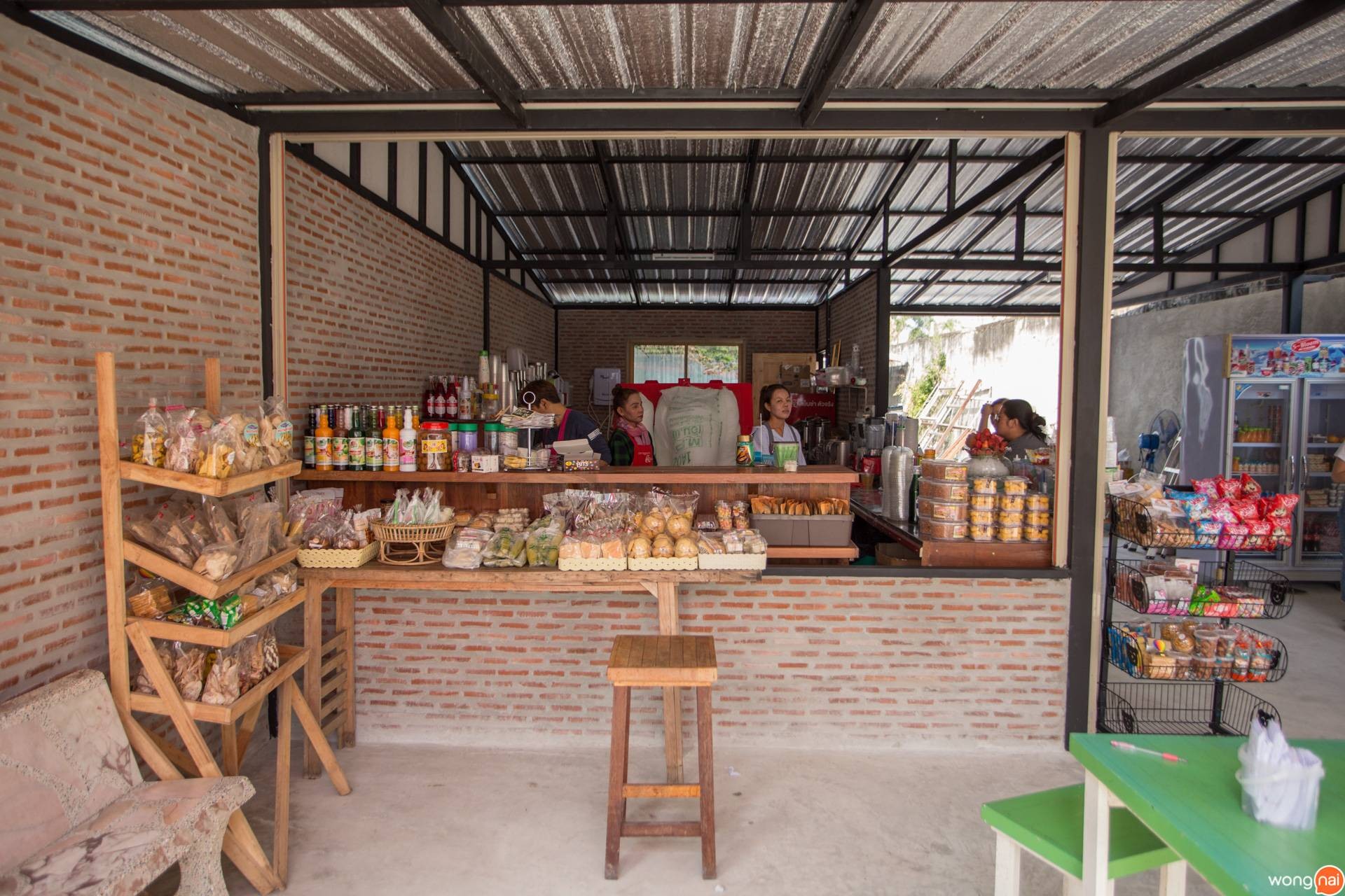 หน้าร้านกาแฟโบราณเขียดเขียว ขอนแก่น