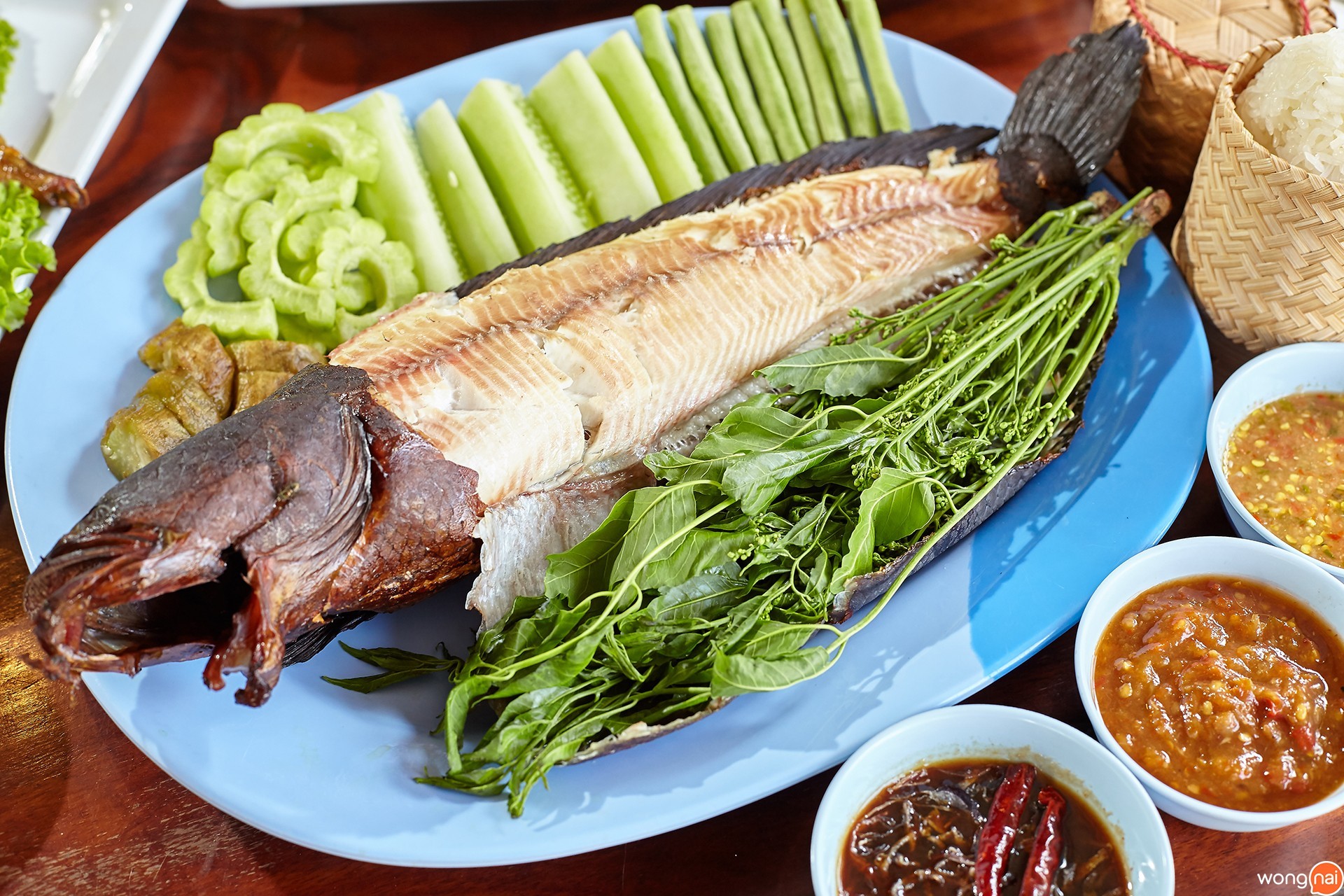 ตาทำปลาเผา