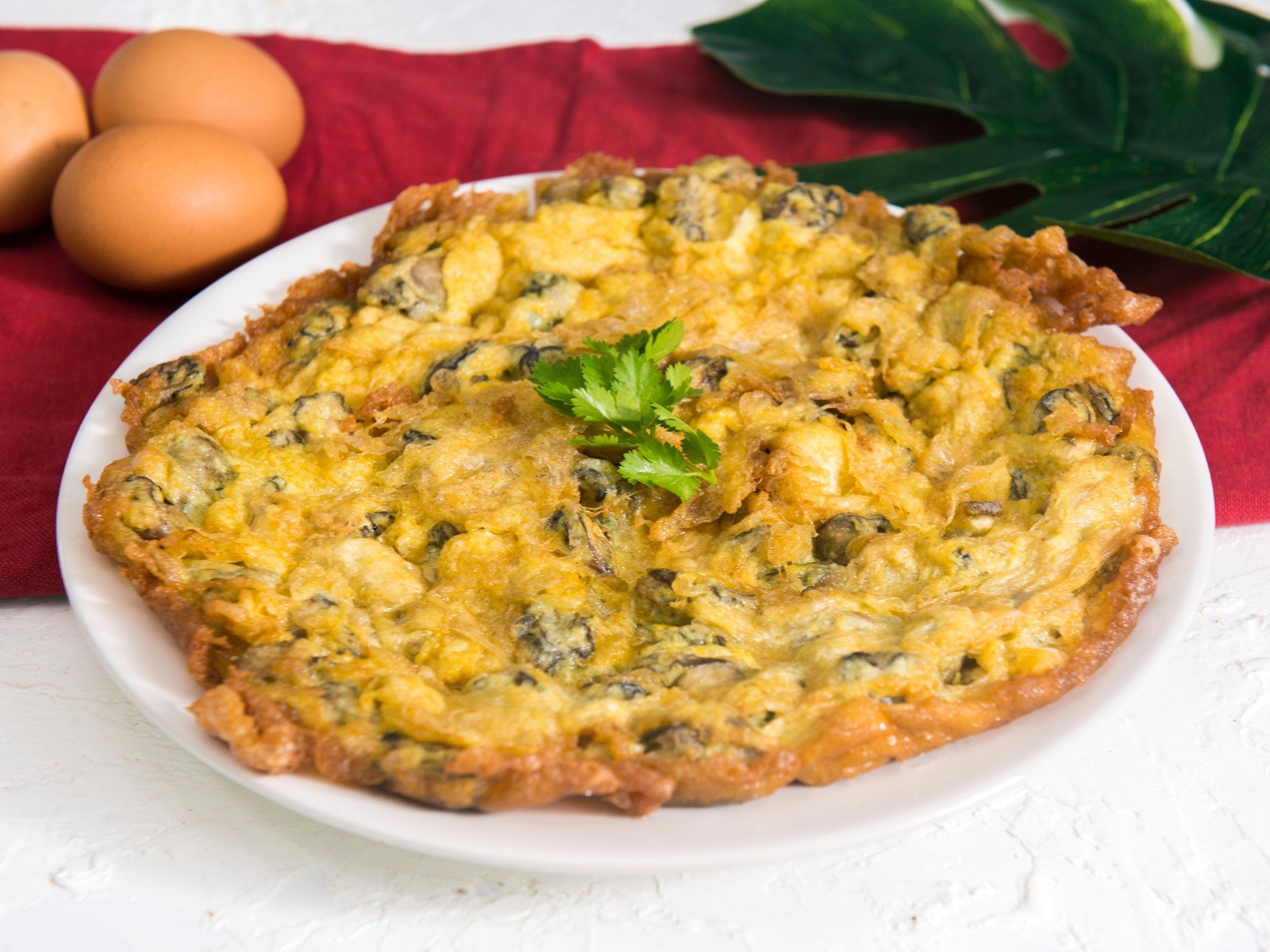 ไข่เจียวหอยนางรม