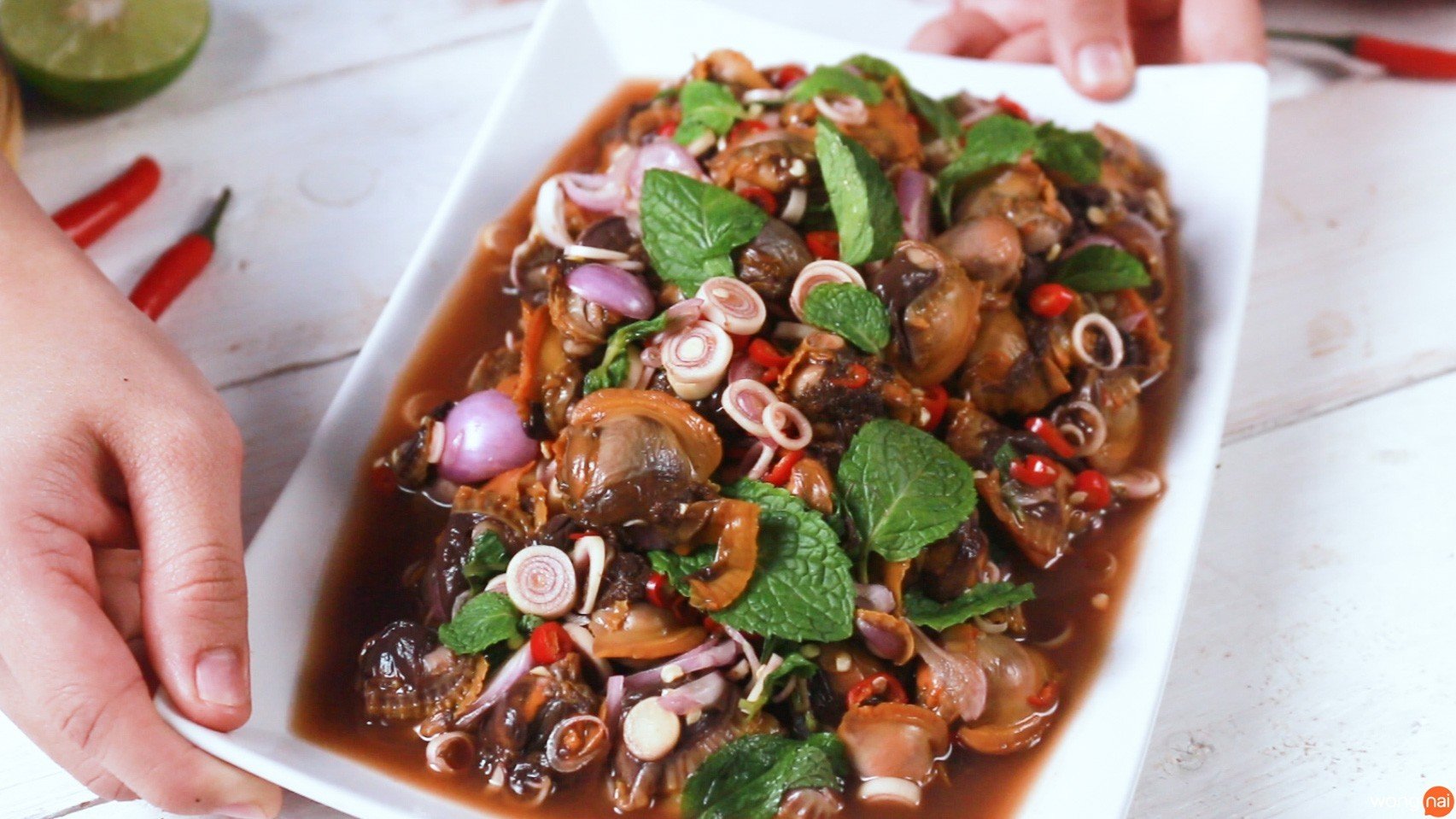 ยำหอยแครง