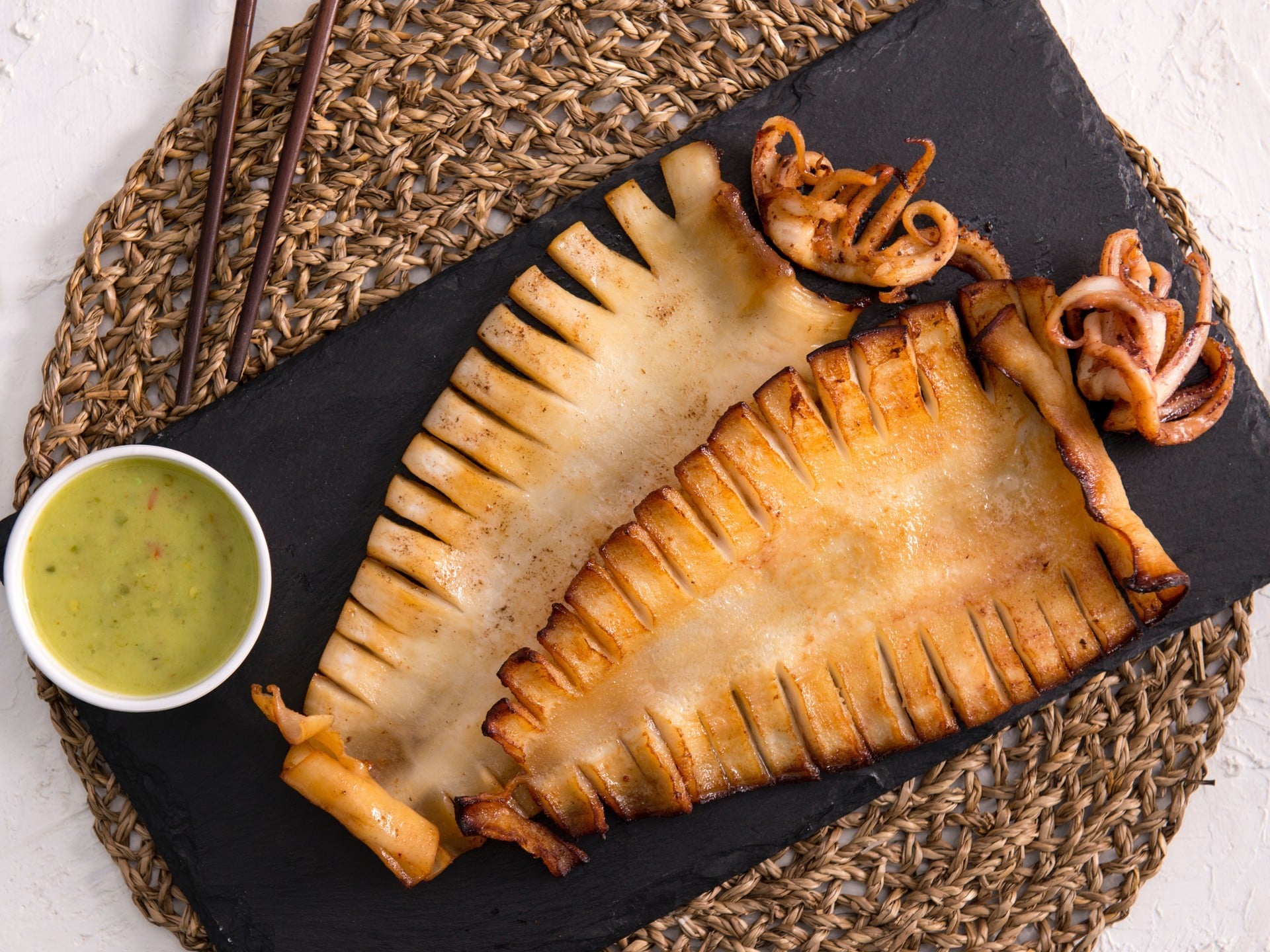 ปลาหมึกแดดเดียว