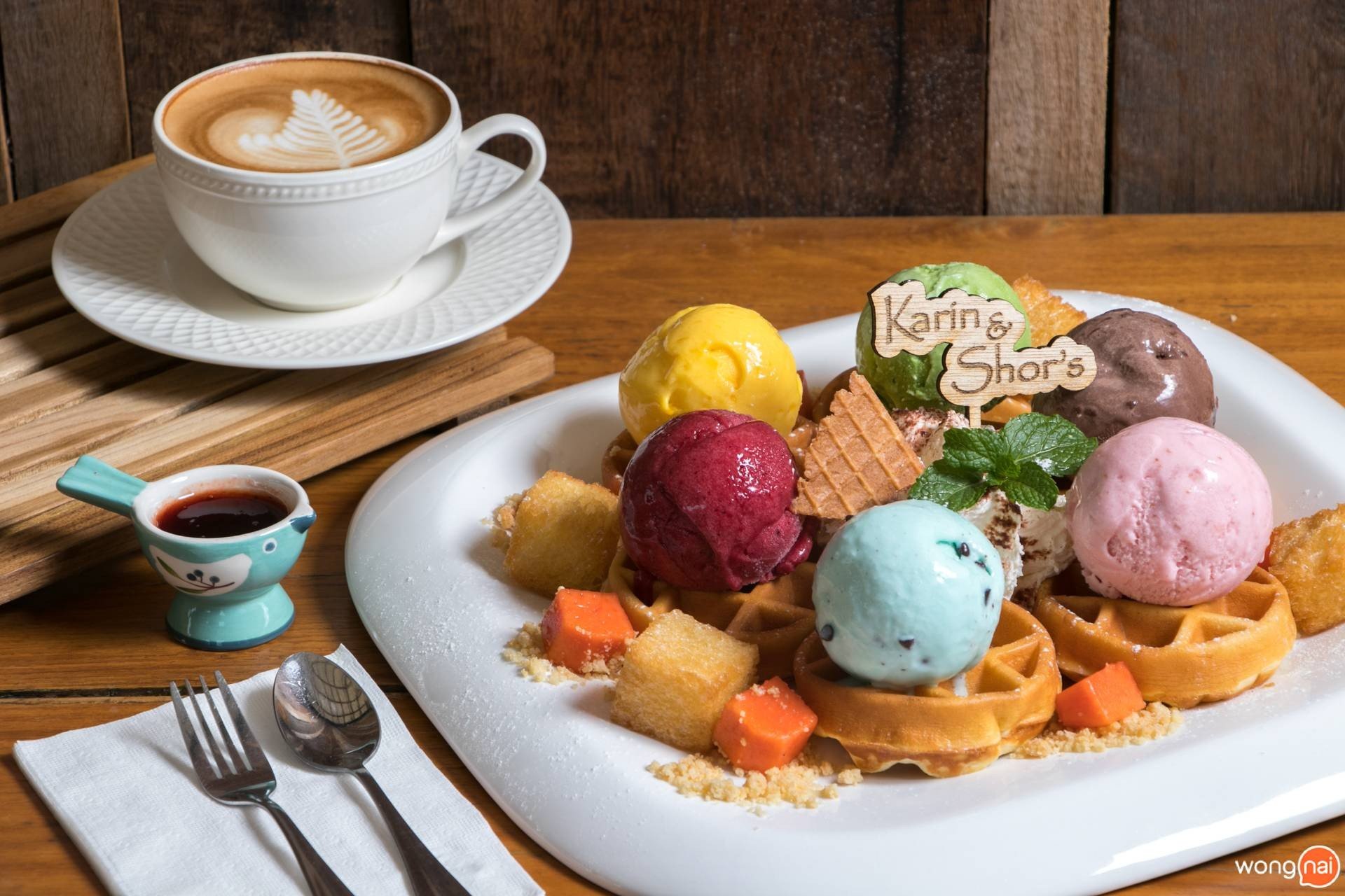[รีวิว] ร้าน Karin & Shor's Dining and Icecream House เมนูแนะนำ รูป