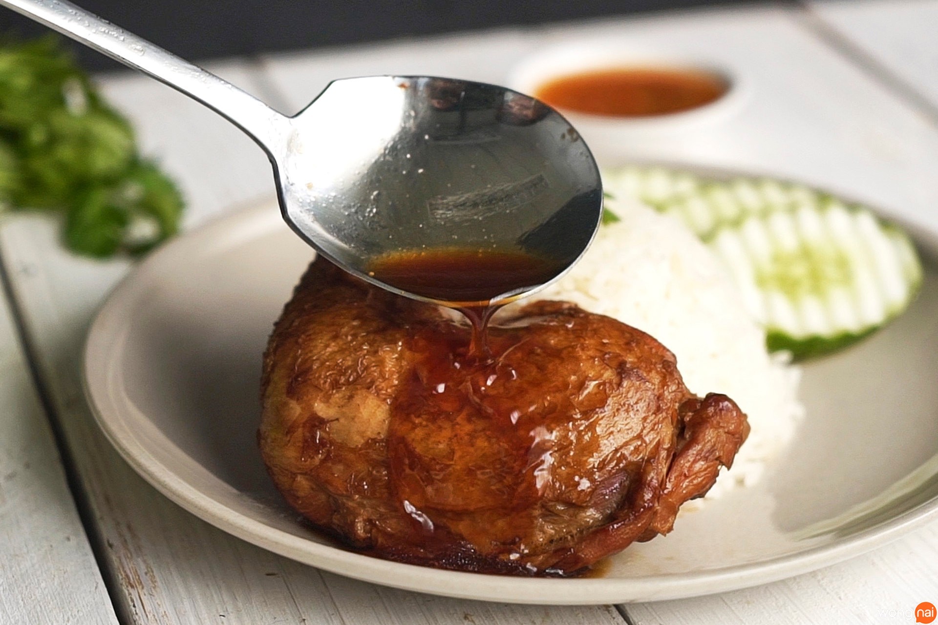 เมนู “ข้าวมันไก่ตุ๋น”