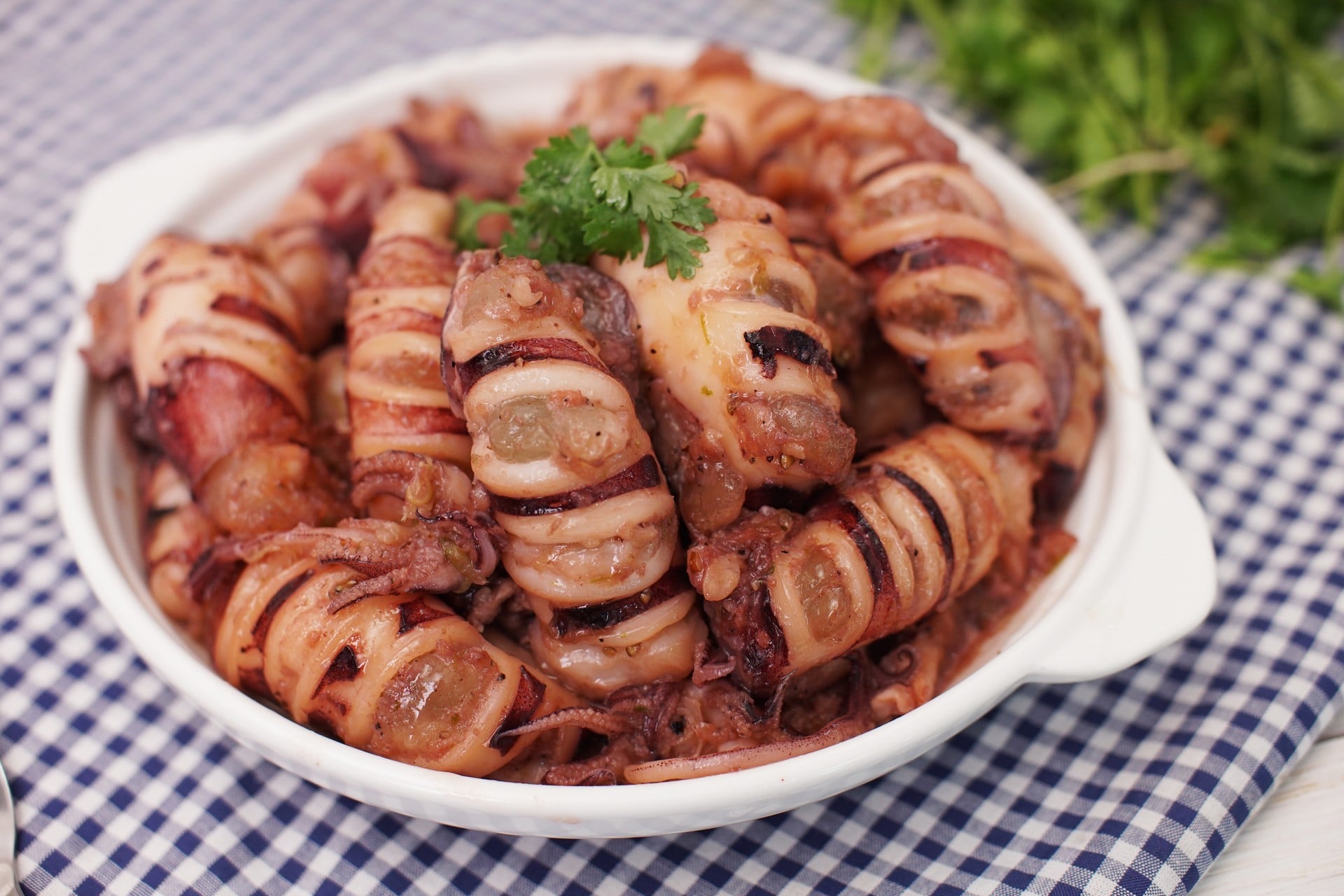 หมึกไข่ต้มหวาน หมึกไข่ต้มหวาน