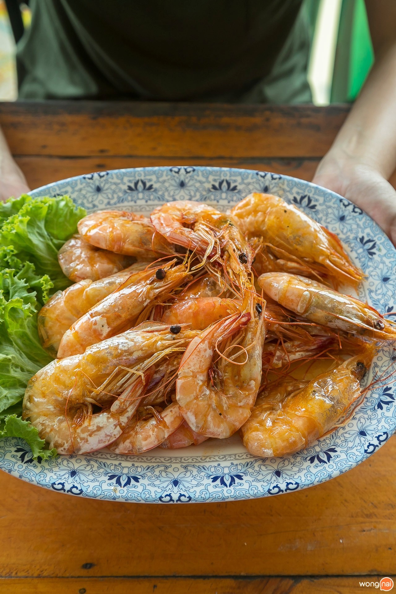 กุ้งอบเกลือ