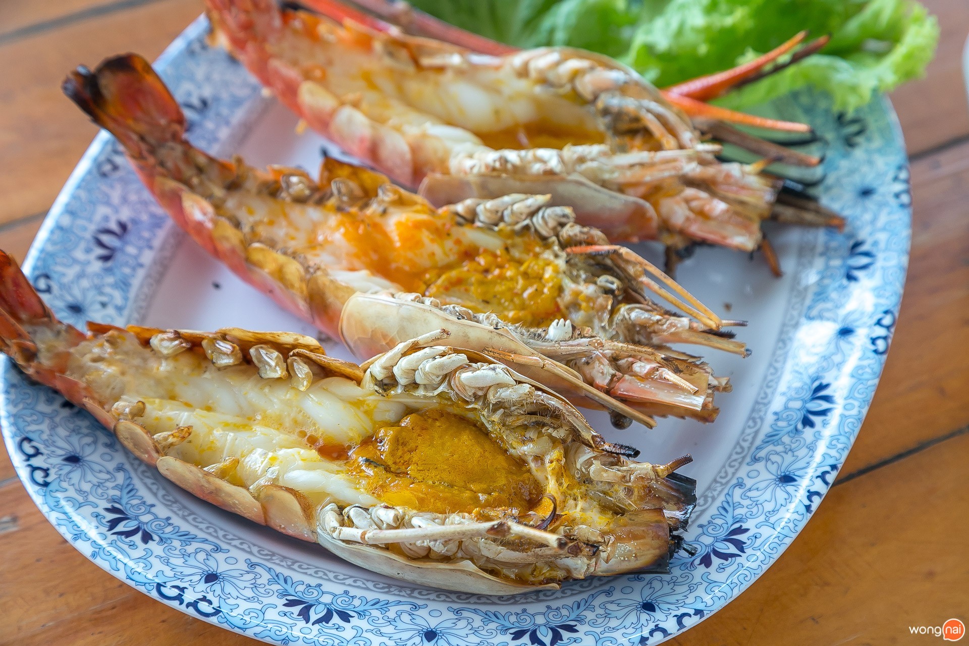 กุ้งแม่น้ำเผา