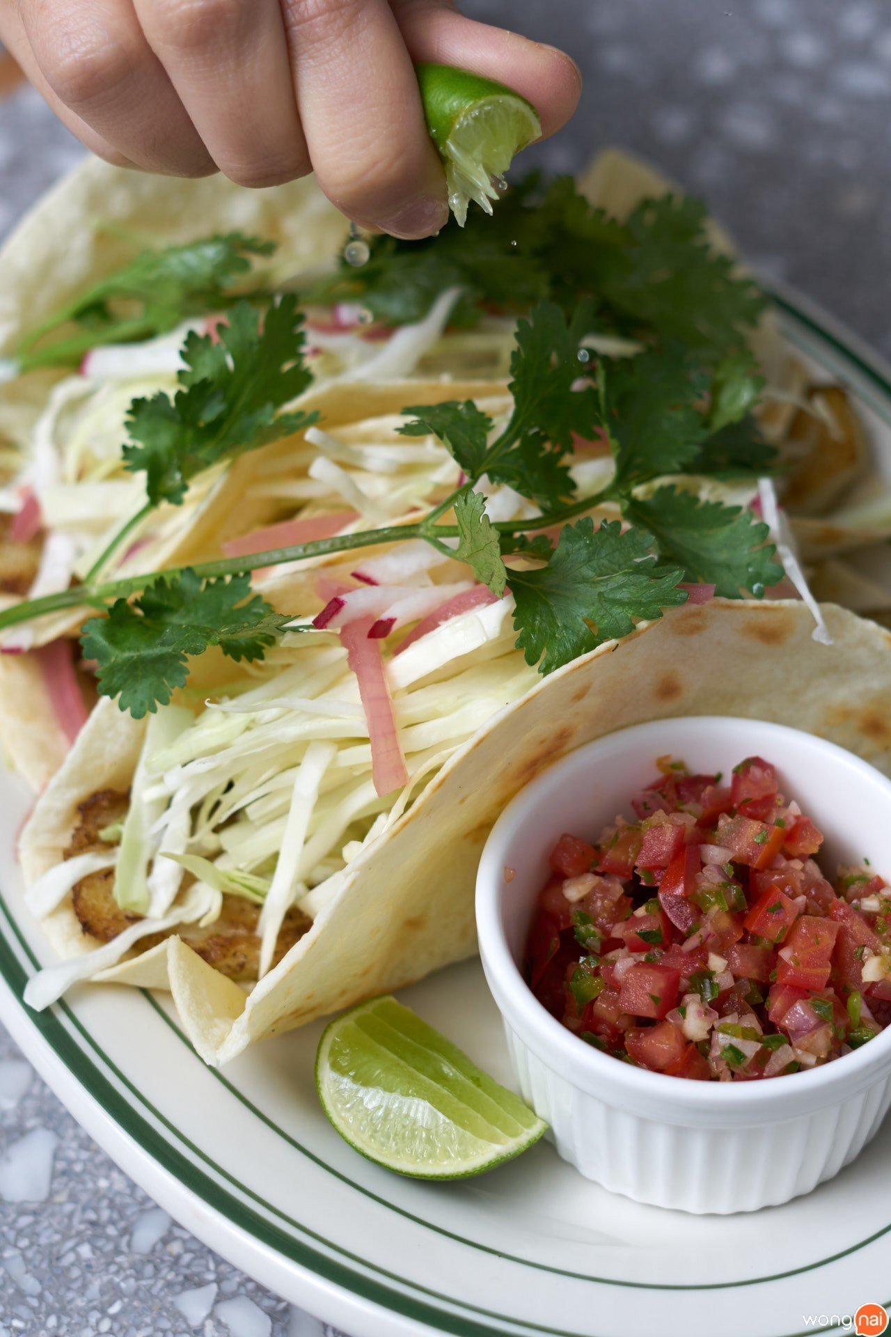 “Fish Tacos” ร้าน "Clinton Baking Street Bangkok"