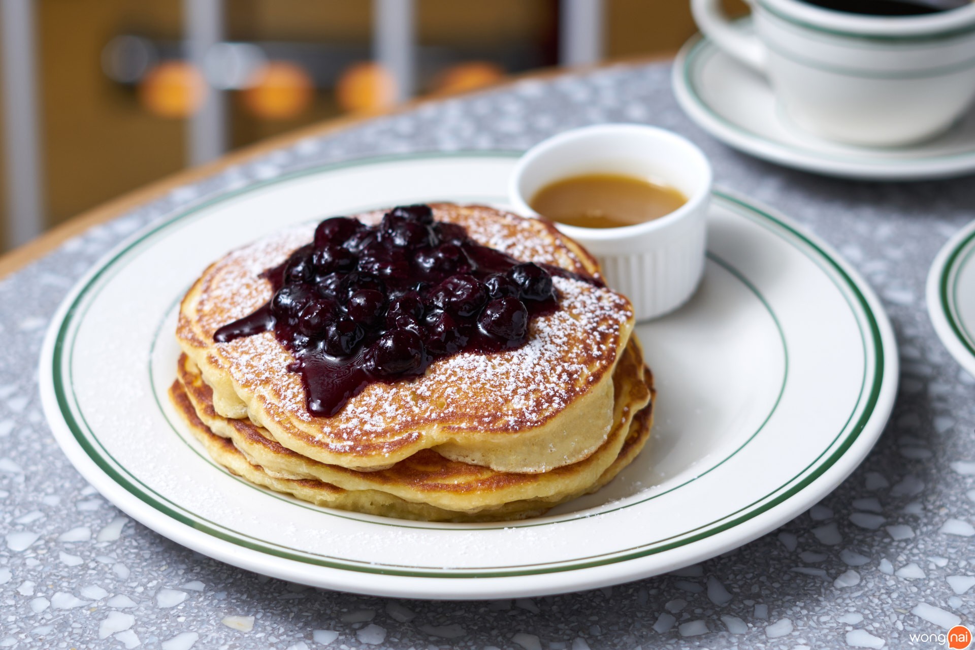 “Pancake with Warm Maple Butter” ที่ "Clinton Baking Street Bangkok"