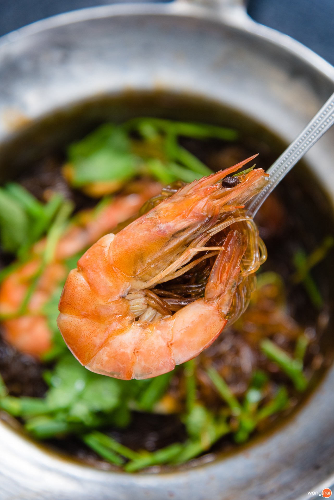กุ้งอบวุ้นเส้น
