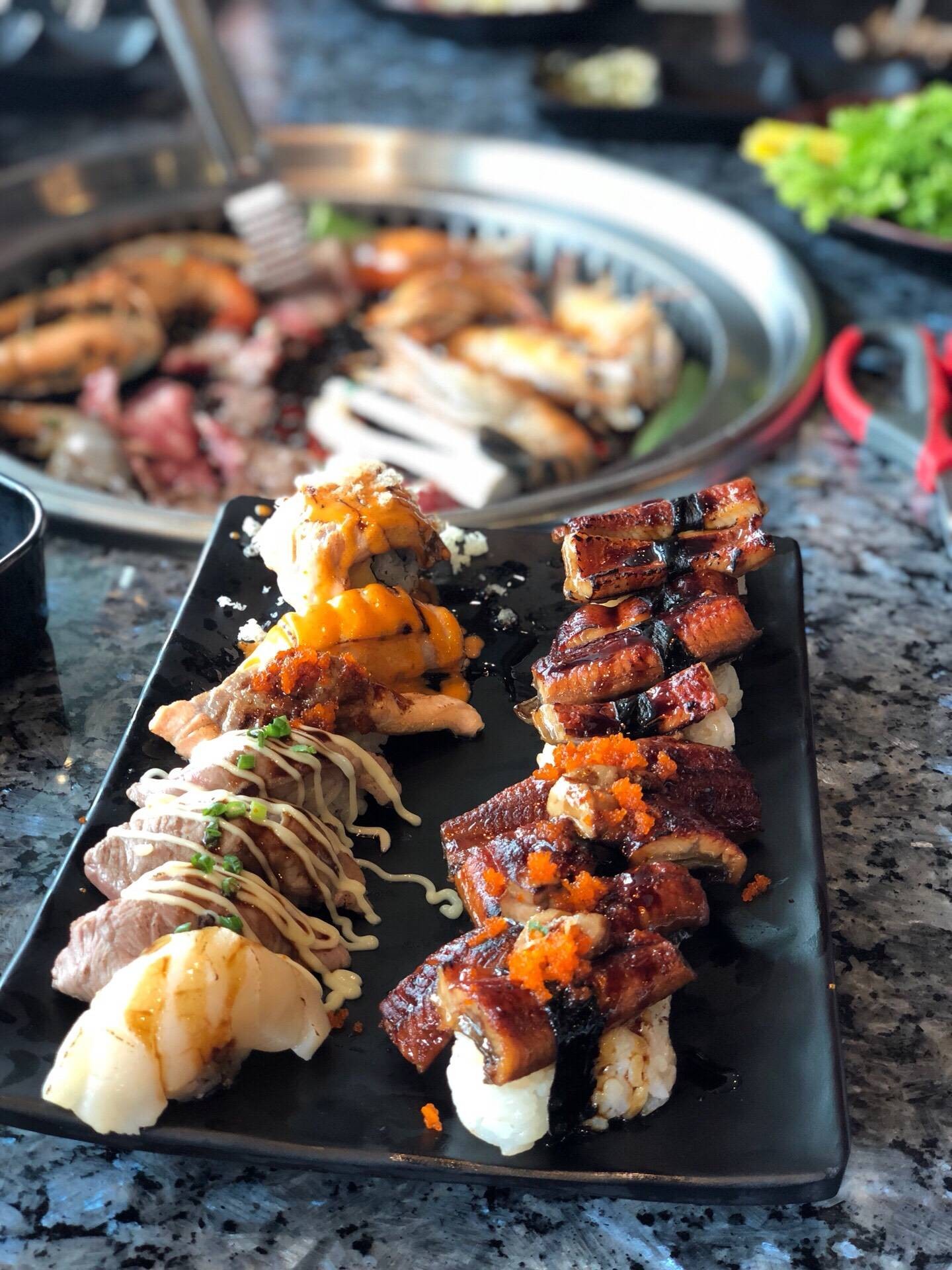 tenjo sushi yakiniku premium buffet สยาม resort