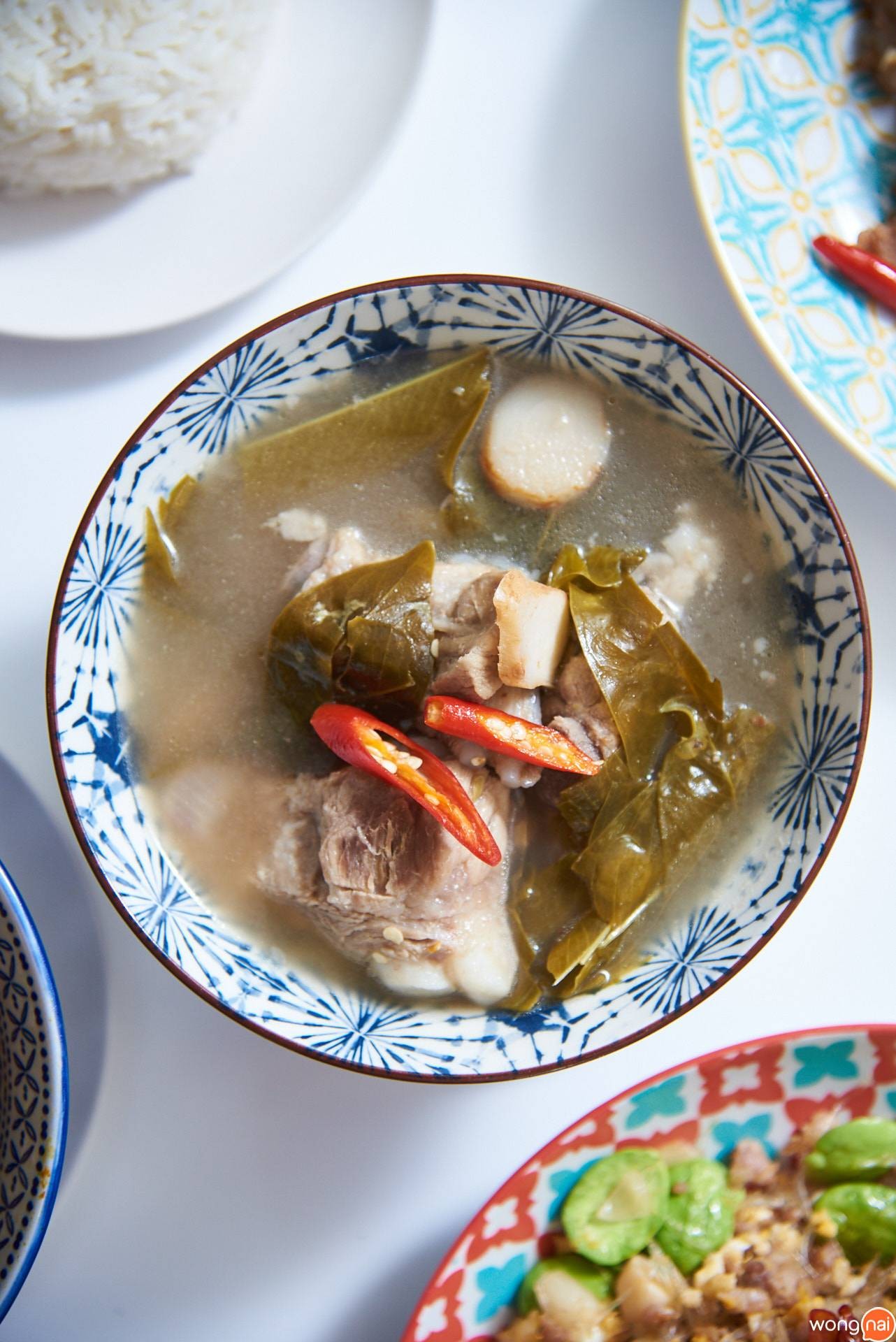 เมนู ต้มหมูใบชะมวงเมืองคอน ของร้าน Plaagut