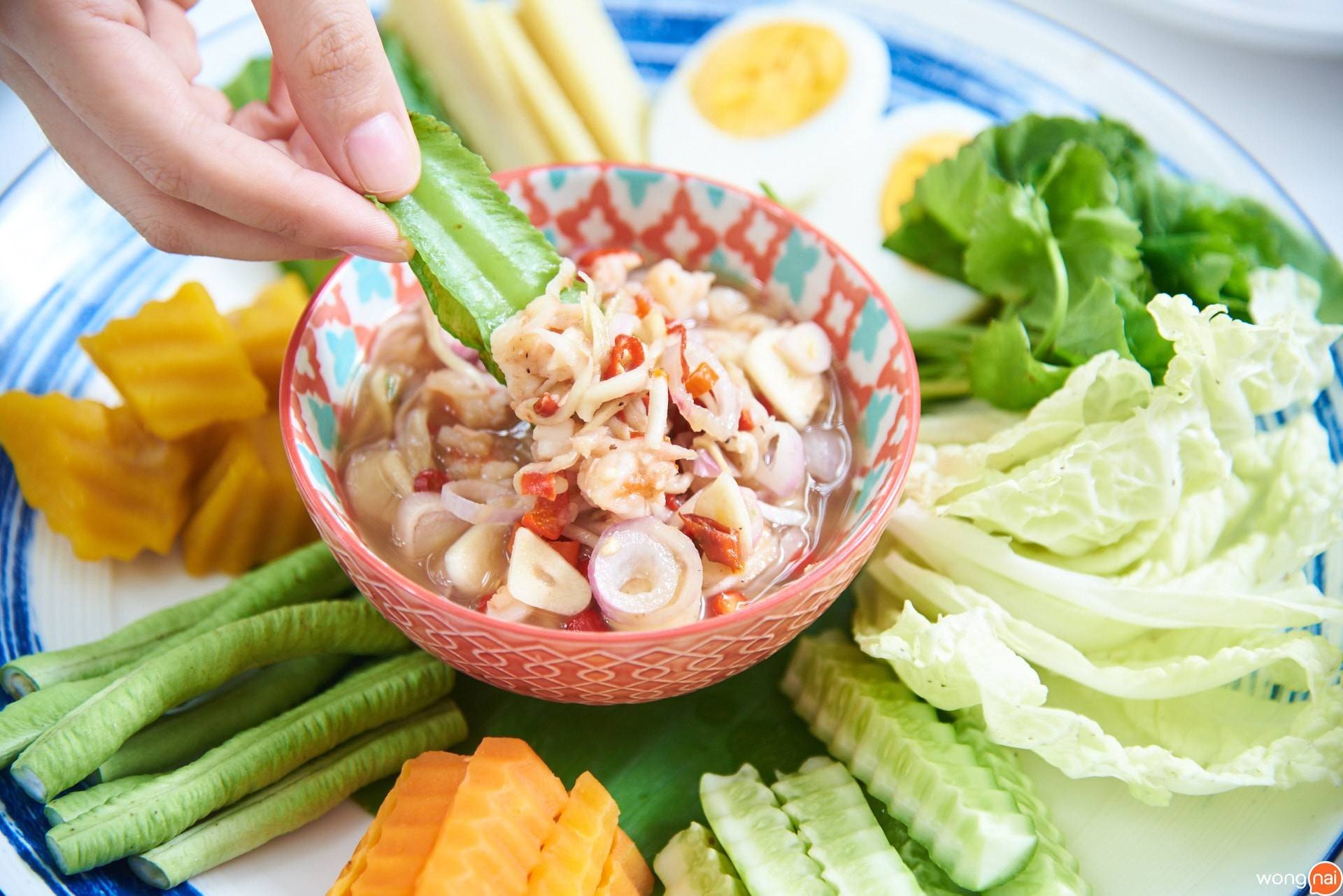 เมนู น้ำพริกโจร ของร้าน Plaagut