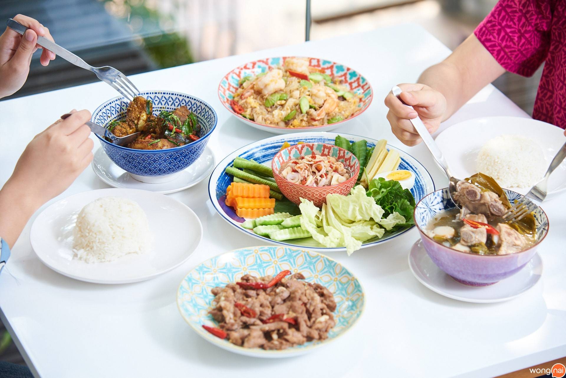 อาหารใต้สไตล์เมืองคอนของร้าน Plaagut