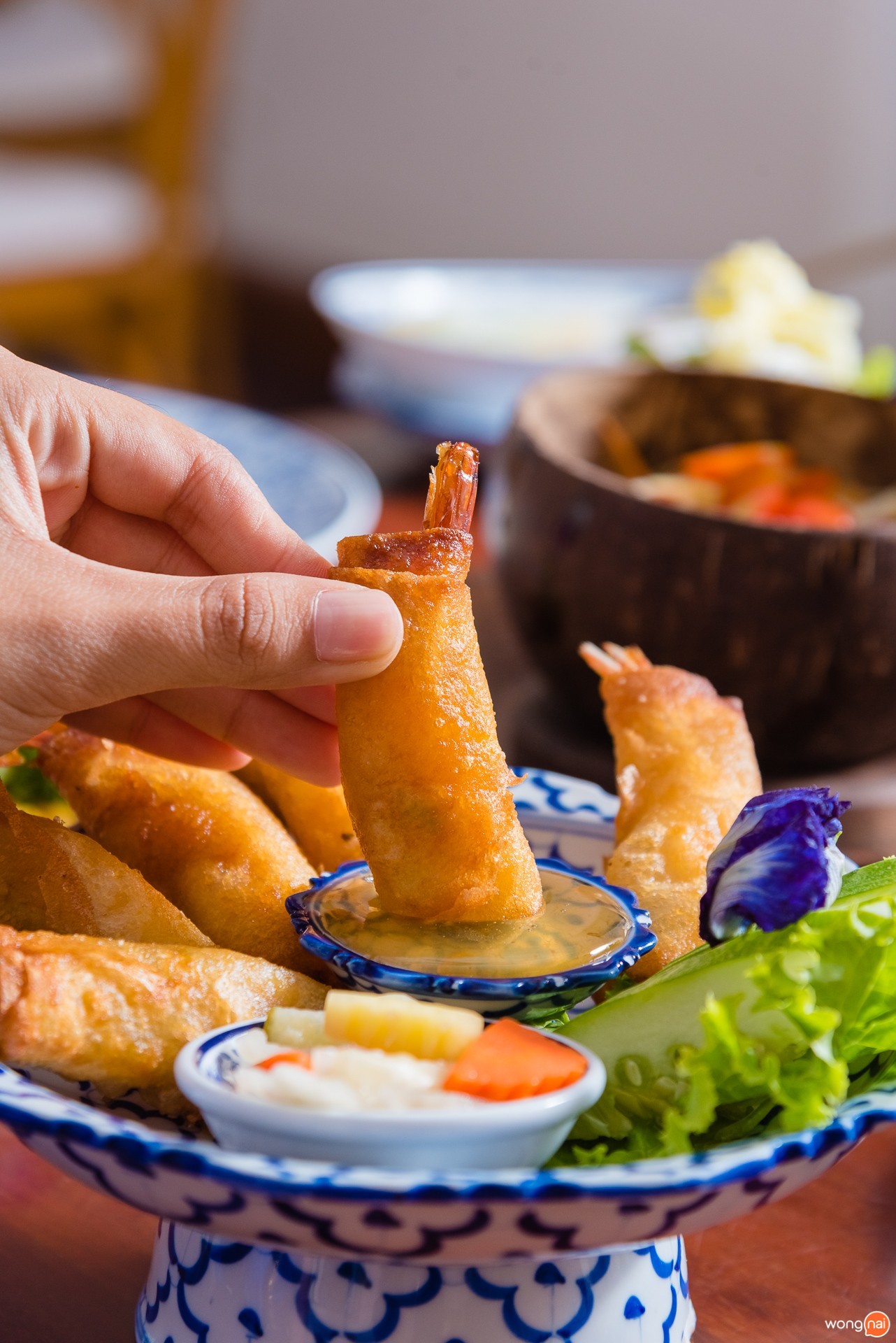 เมนู “กุ้งห่มผ้า” ของร้าน “Panwa House” แหลมพันวา ภูเก็ต