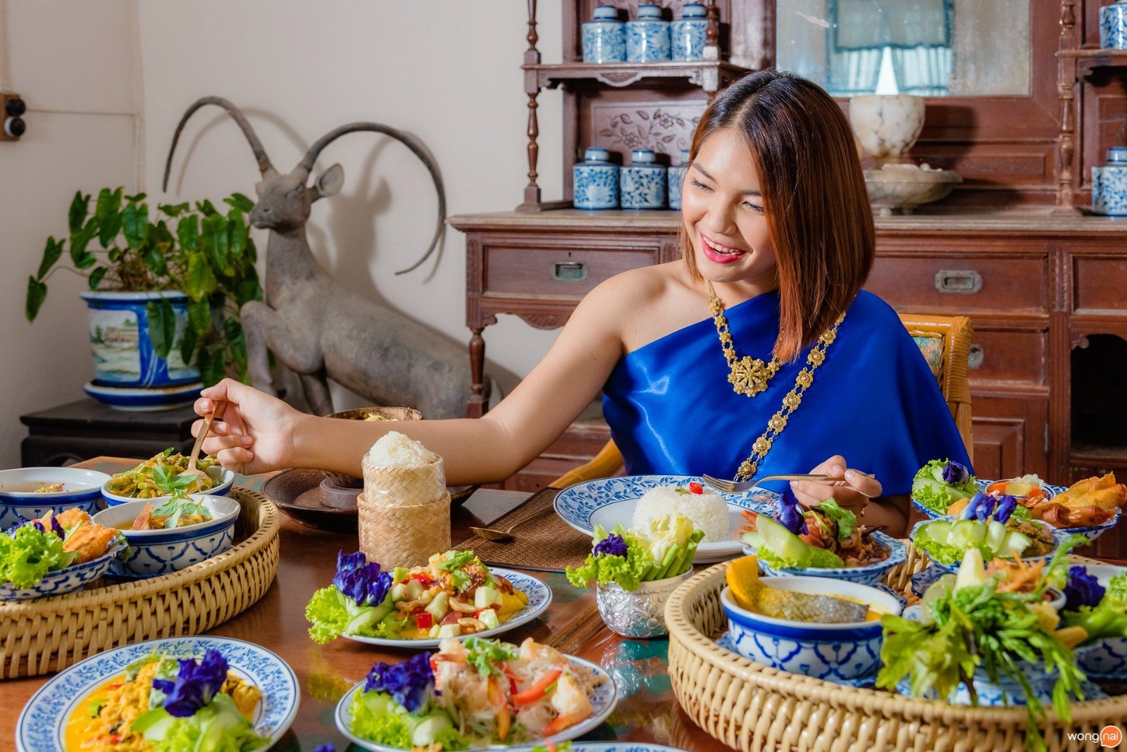 มื้ออาหารไทยที่ Panwa House แหลมพันวา ภูเก็ต