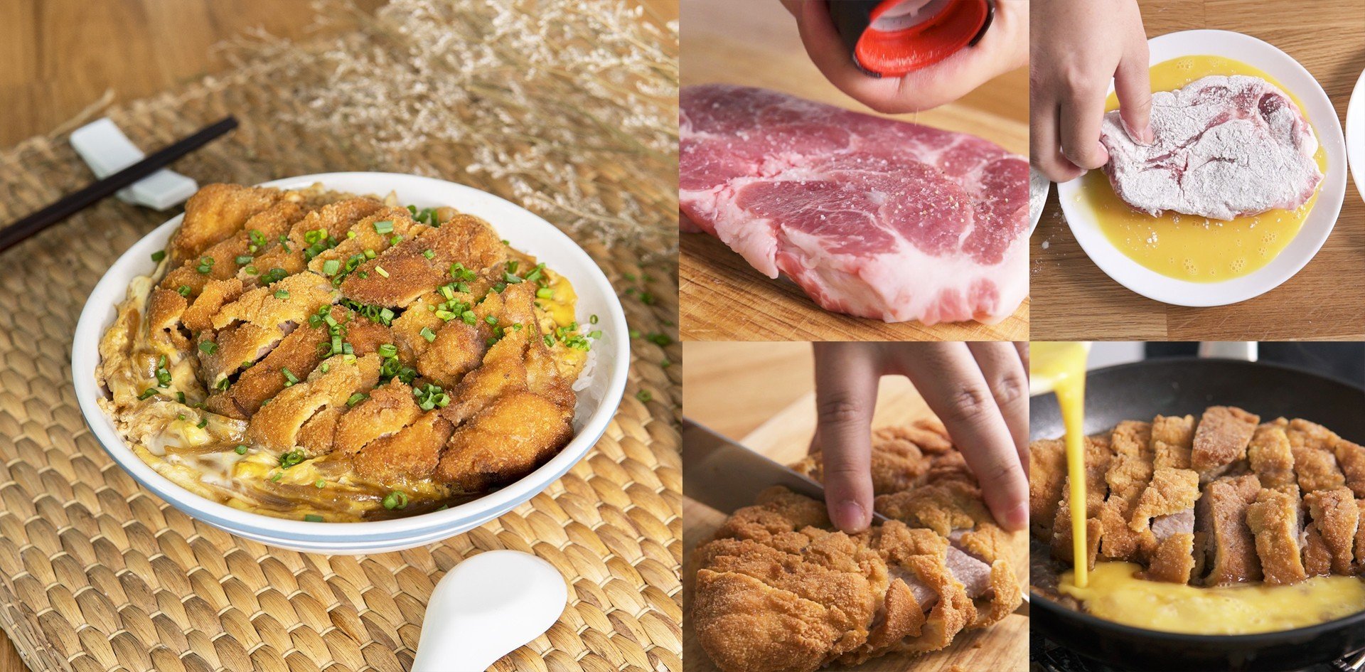 วิธีทำ “คัตสึด้ง” เมนูอาหารญี่ปุ่นจานเด็ด หมูทอดชิ้นโต ฟินทุกคำที่กิน!