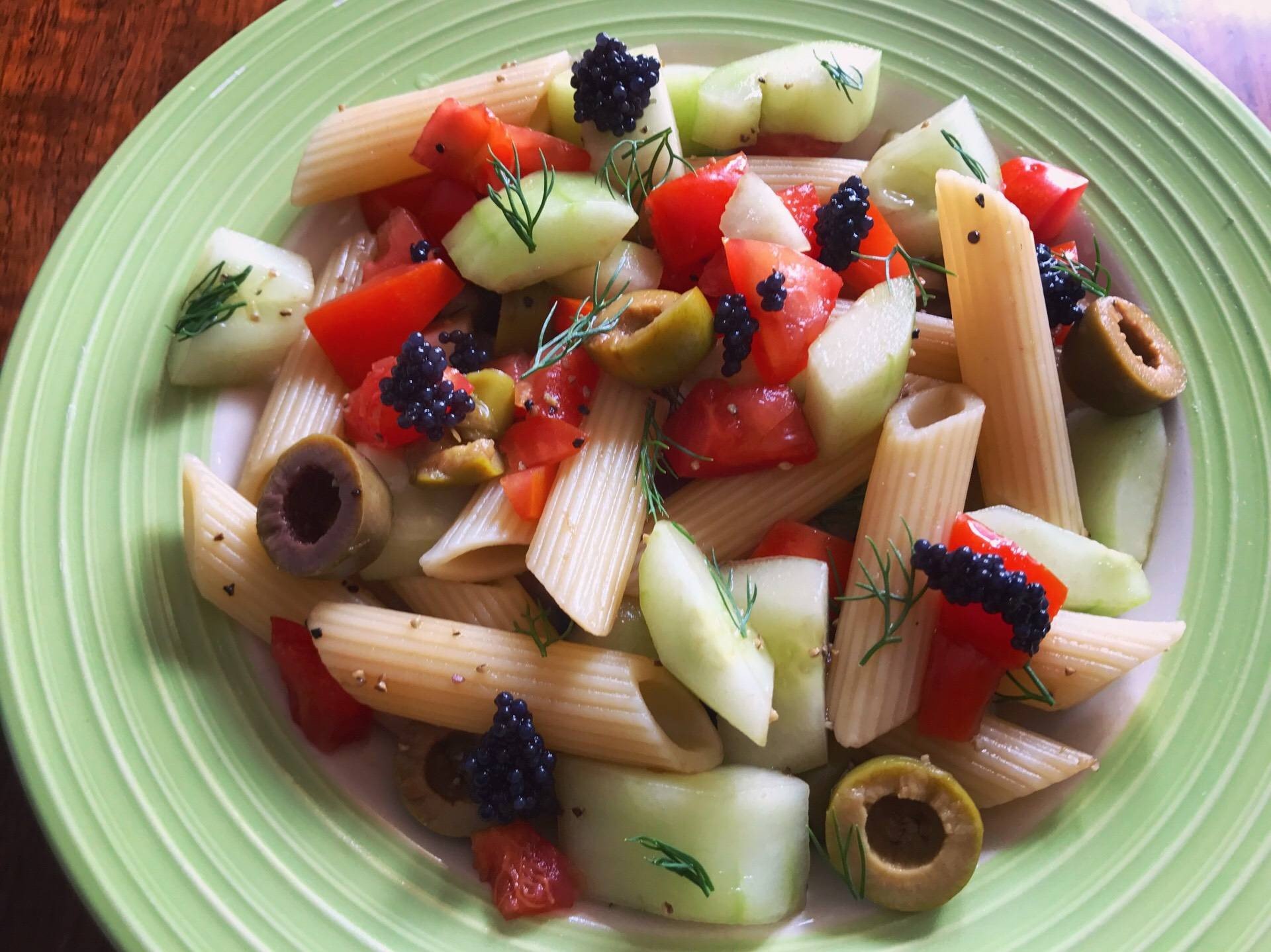 Pasta Salad with Balsamic Dressing  สลัดพาสต้า