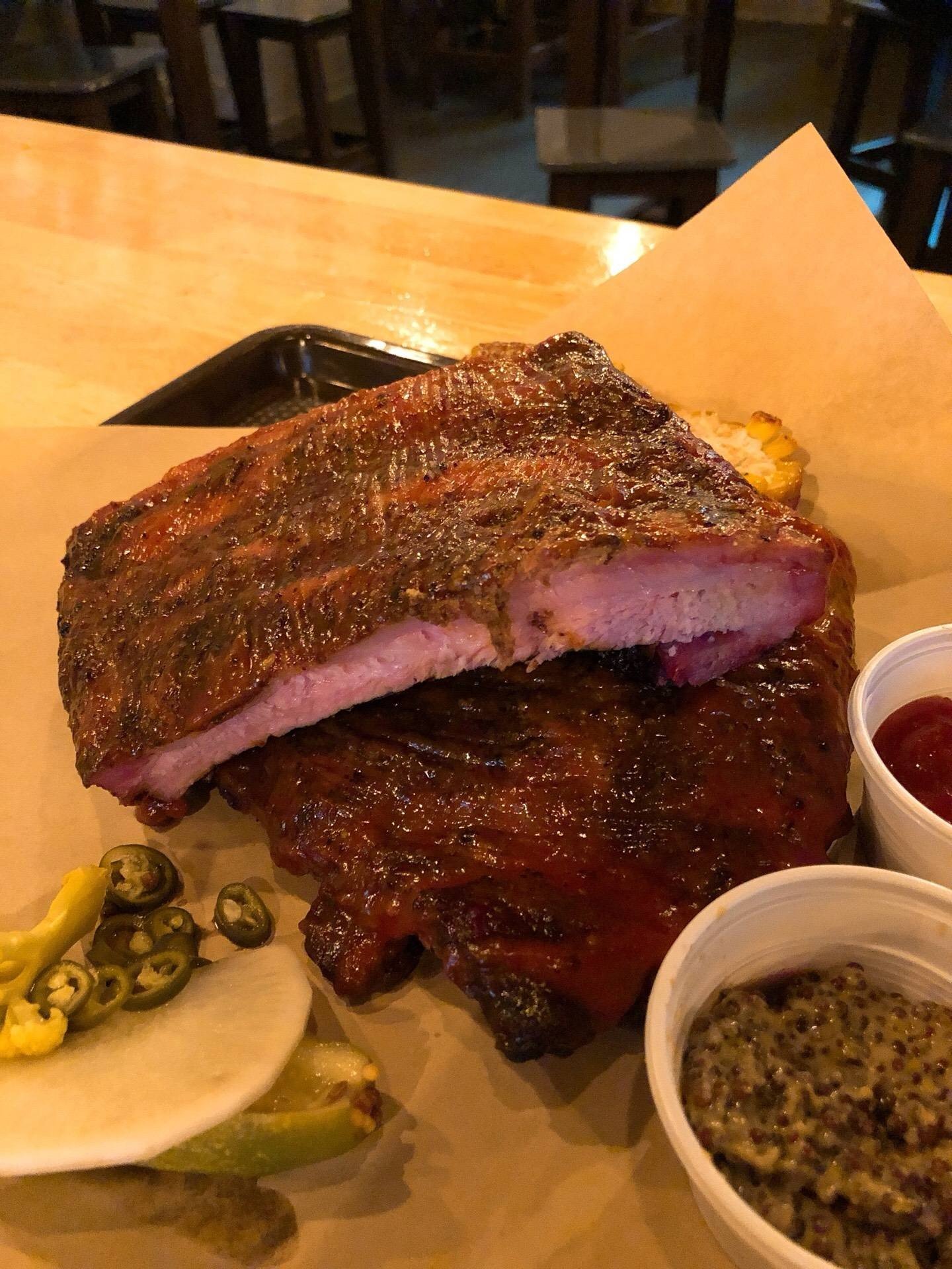 Pork Ribs Half Rack ร้าน Feed the Beast