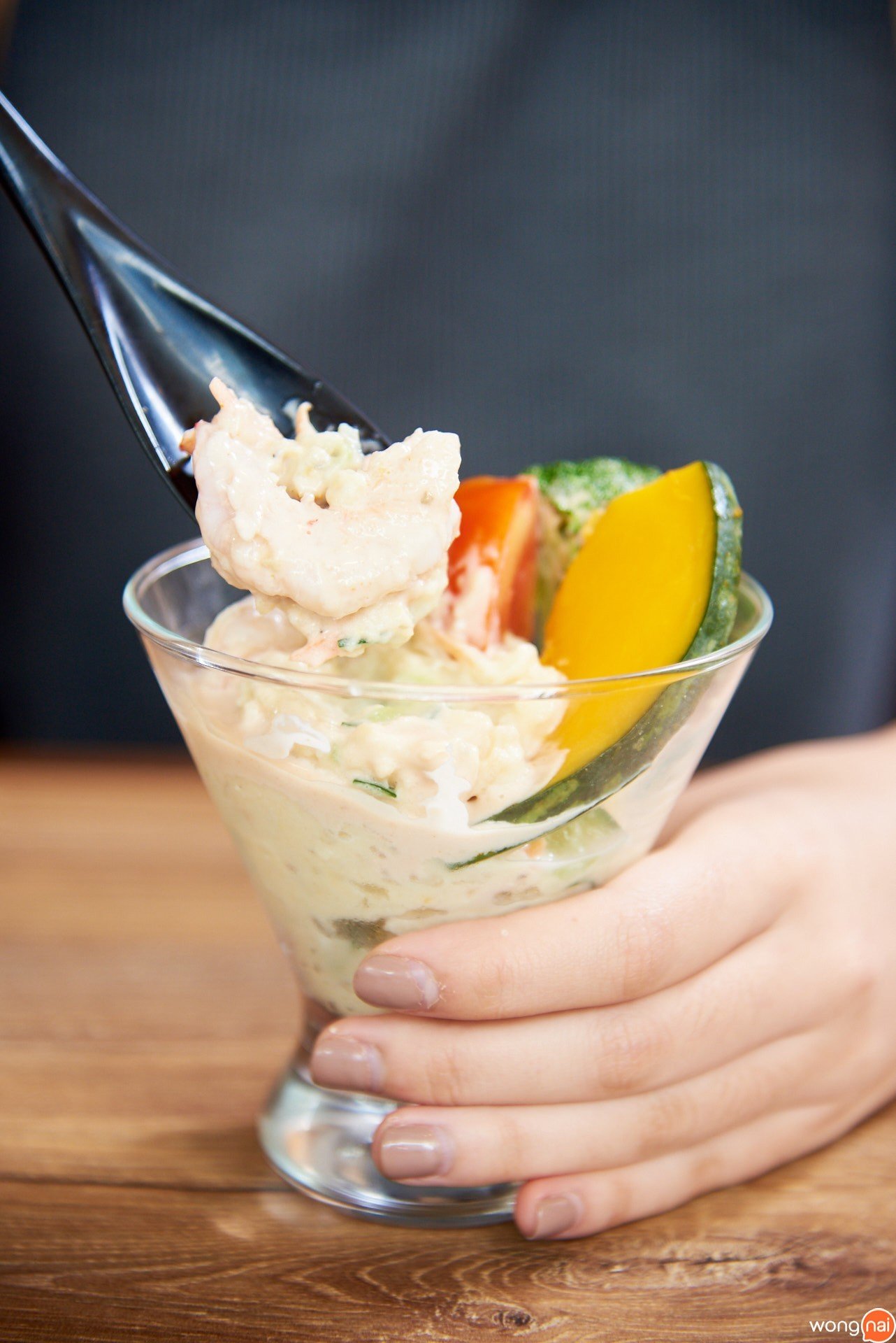 “Ebi Parfait” ร้าน "Ootoya"