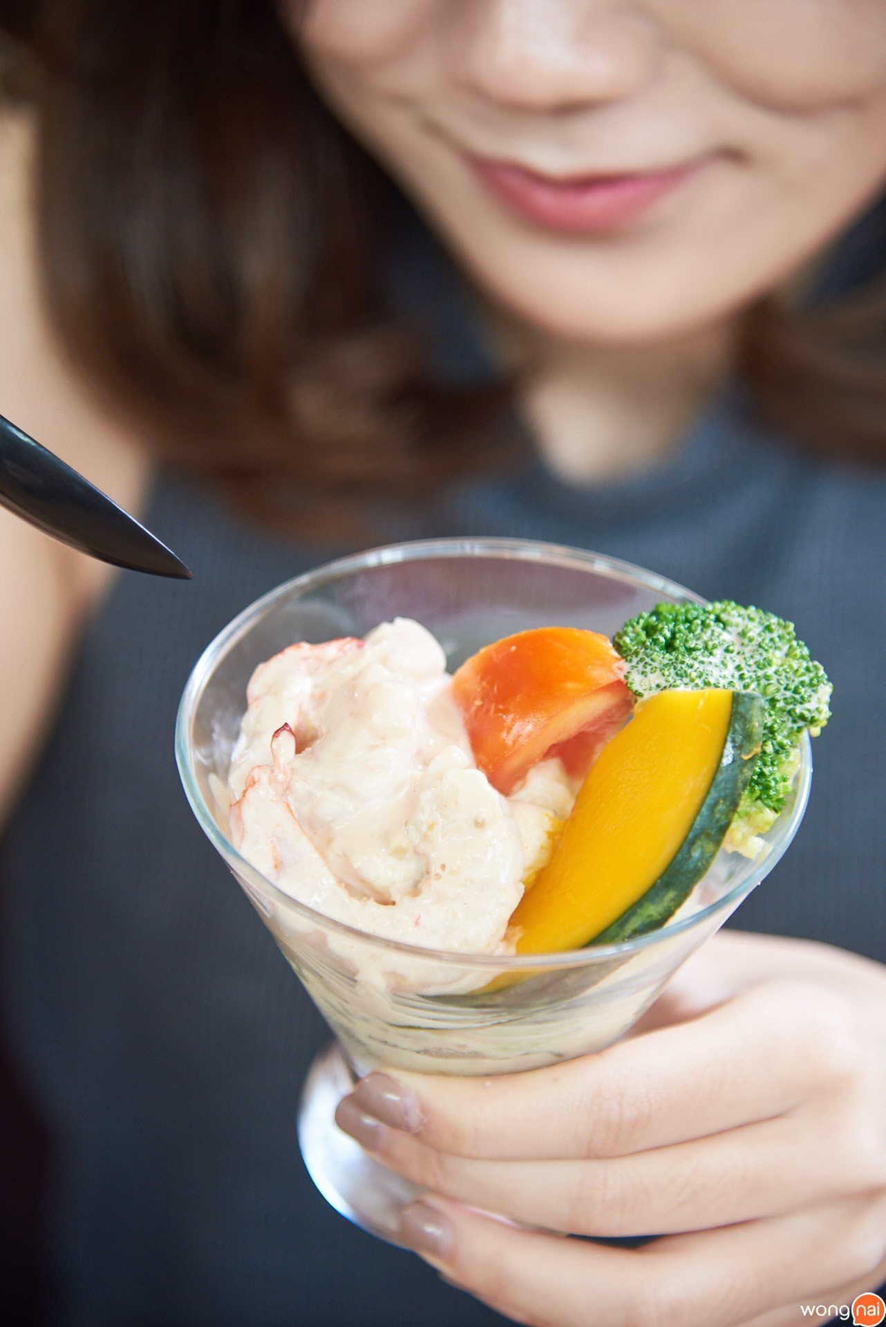 “Ebi Parfait” ร้าน "Ootoya"