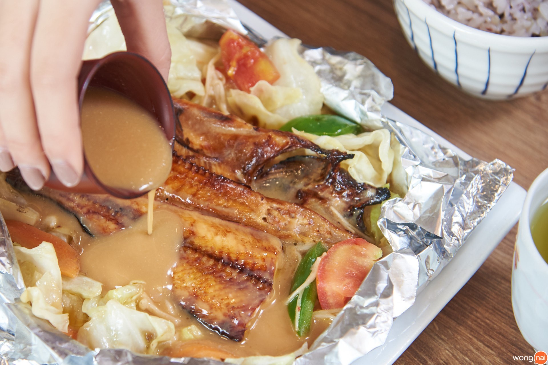 “ปลามาฮอกเกะ จังจังยากิ” ร้าน "OOTOYA"