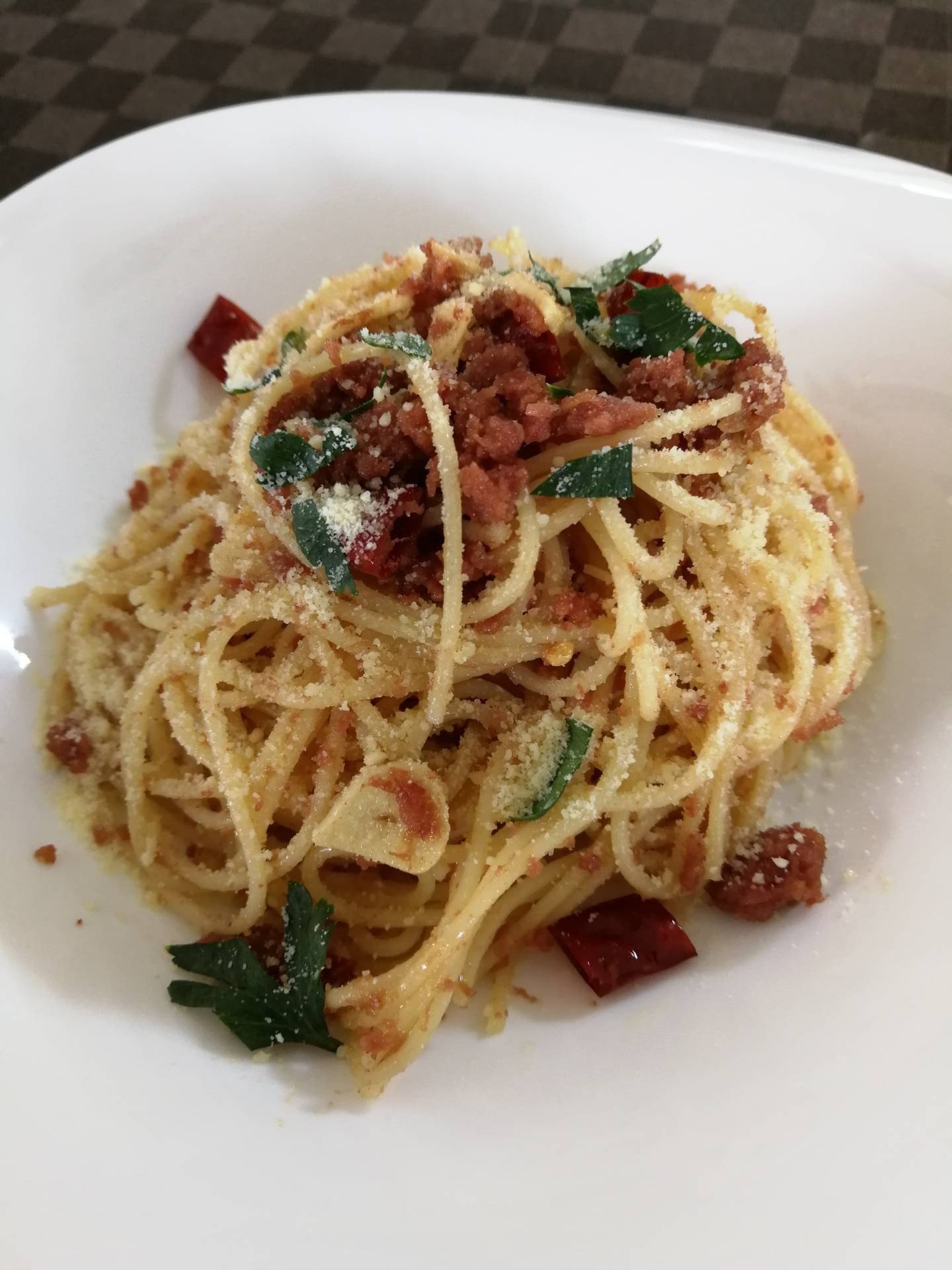 Spaghetti Corned Beef