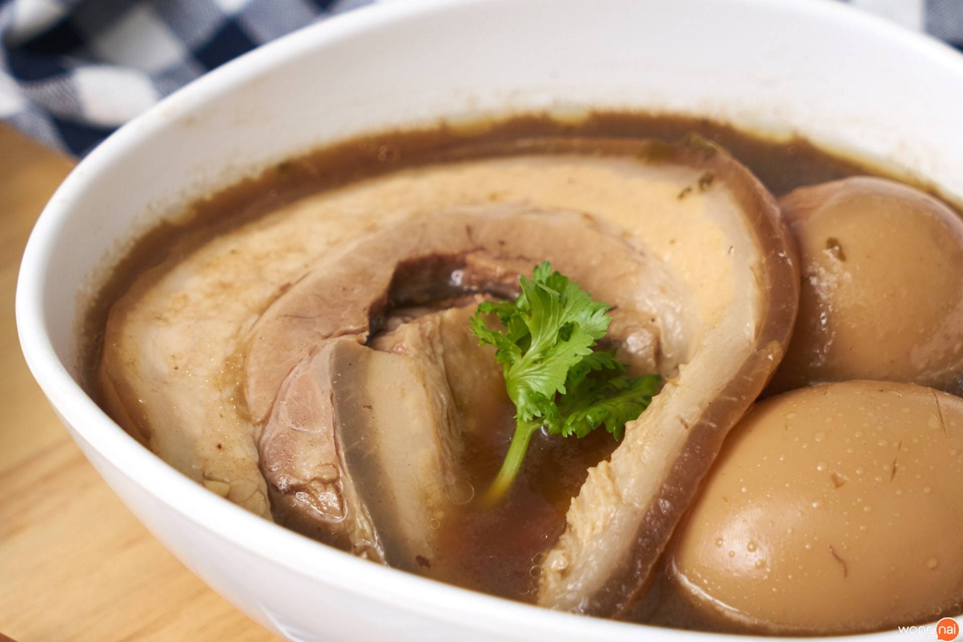 เมนู "พะโล้" ของร้าน "CIBO"