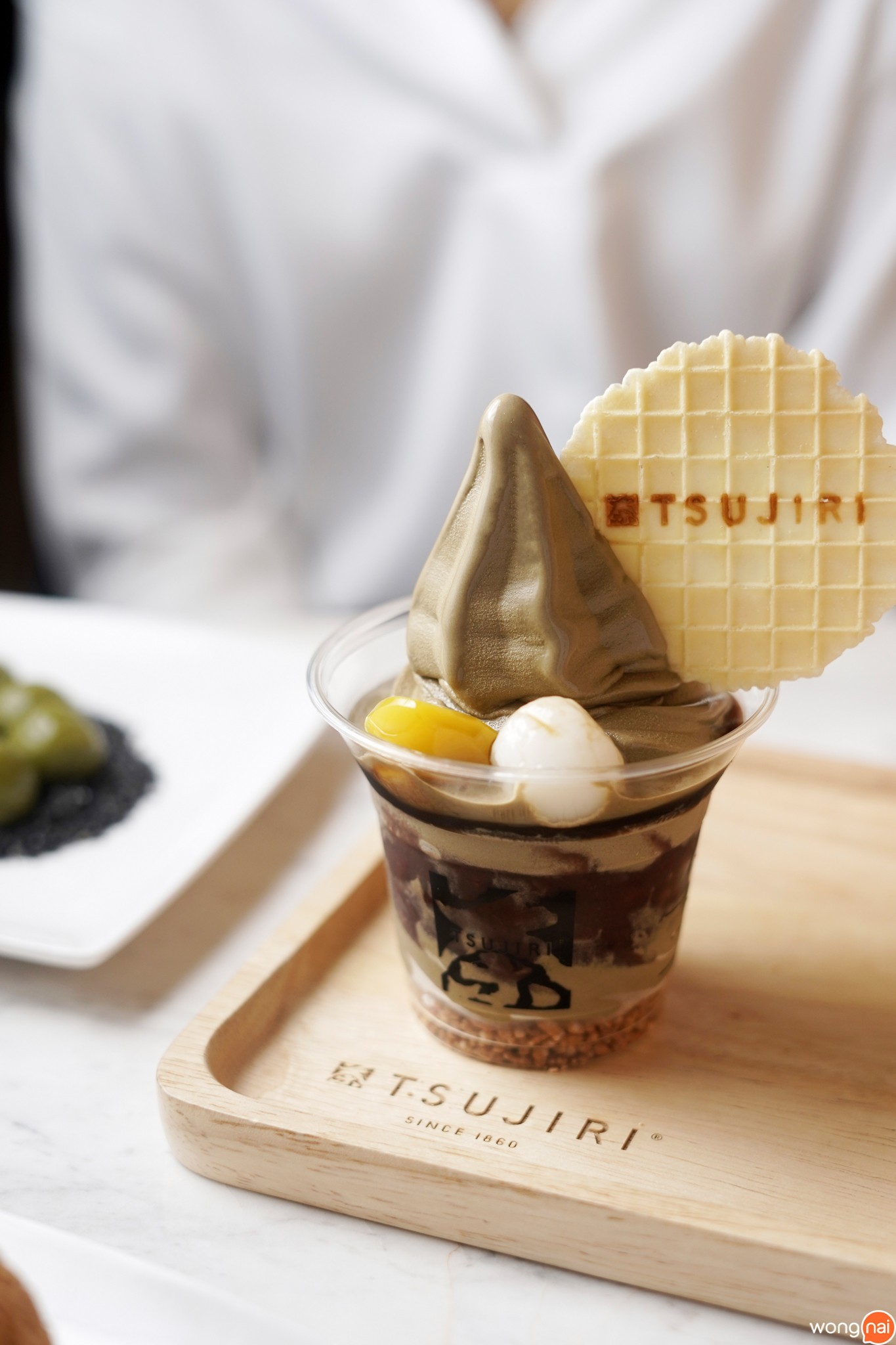 “Tsujiri Sundae” ร้าน “TSUJIRI” (ซึจิริ)
