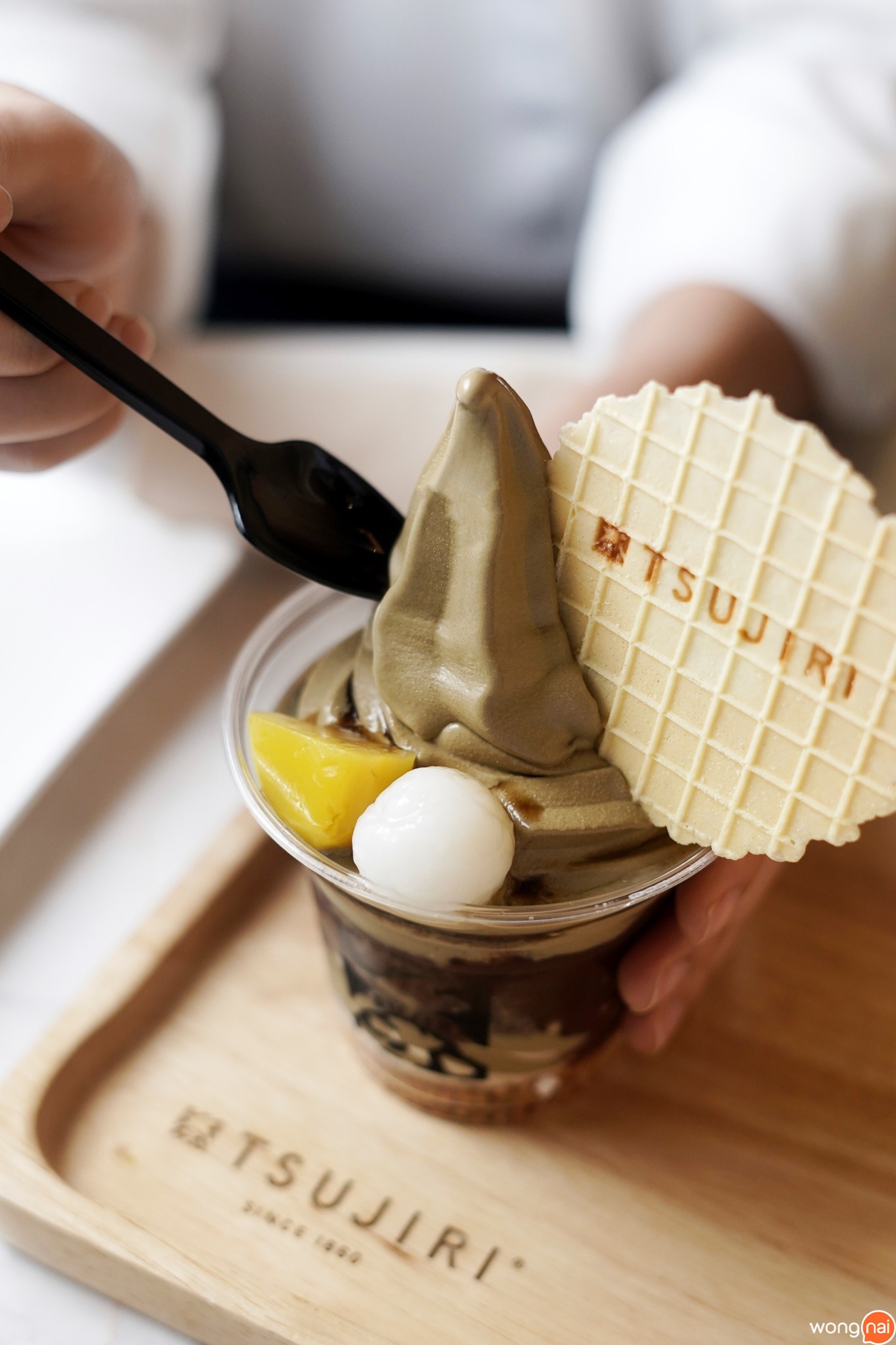 “Tsujiri Sundae” ร้าน “TSUJIRI” (ซึจิริ)