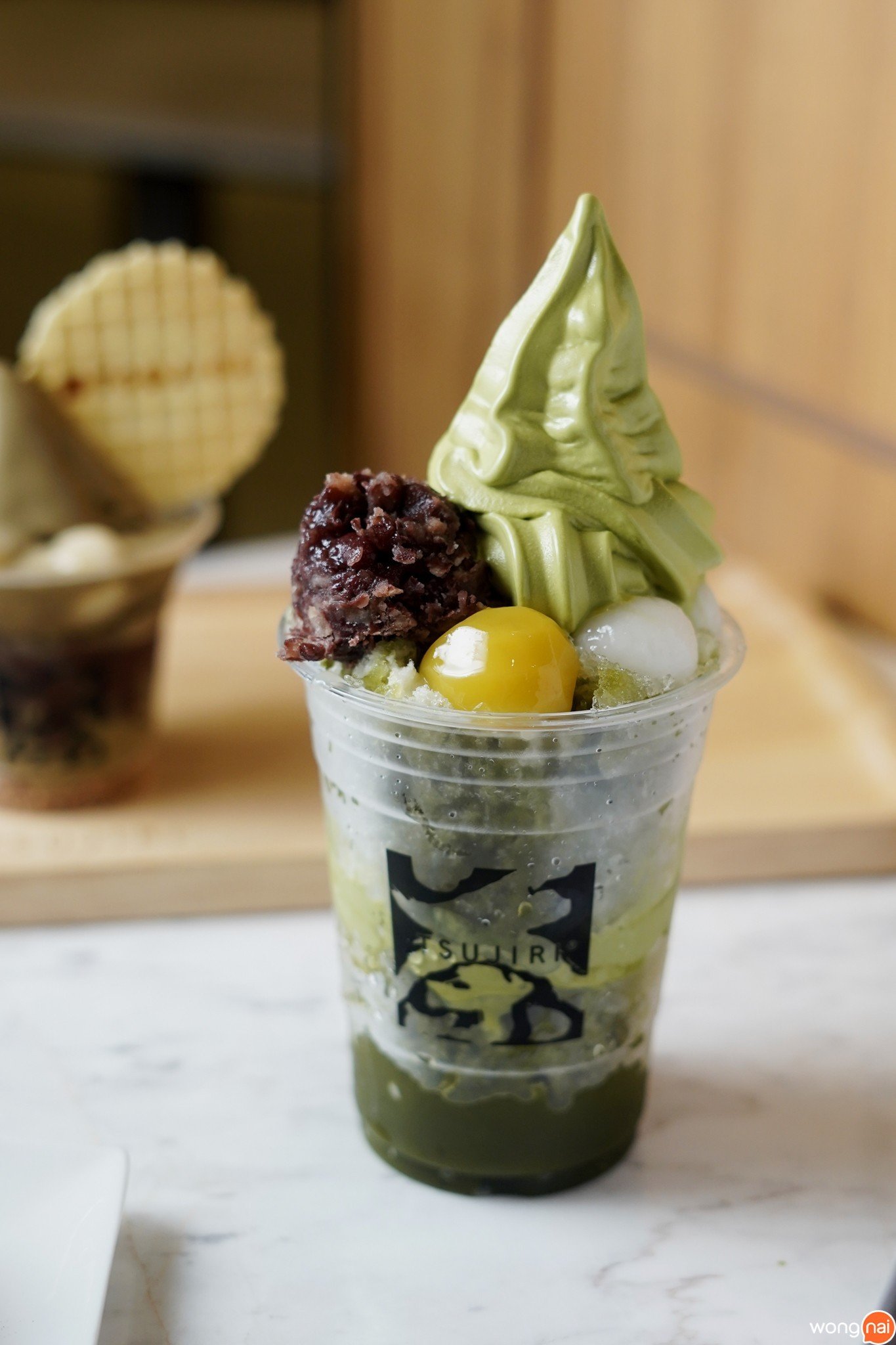 “Tsujiri Matcha Shaved Ice” ร้าน “TSUJIRI” (ซึจิริ)