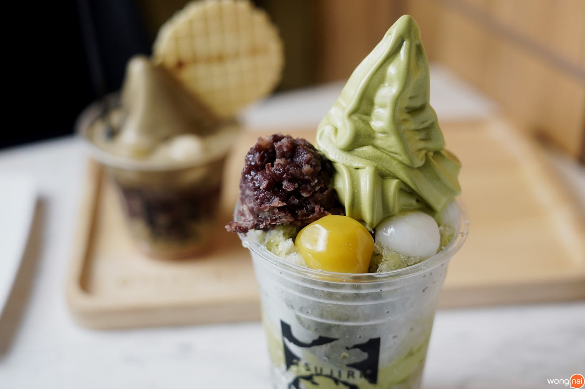 “Tsujiri Matcha Shaved Ice” ร้าน “TSUJIRI” (ซึจิริ)
