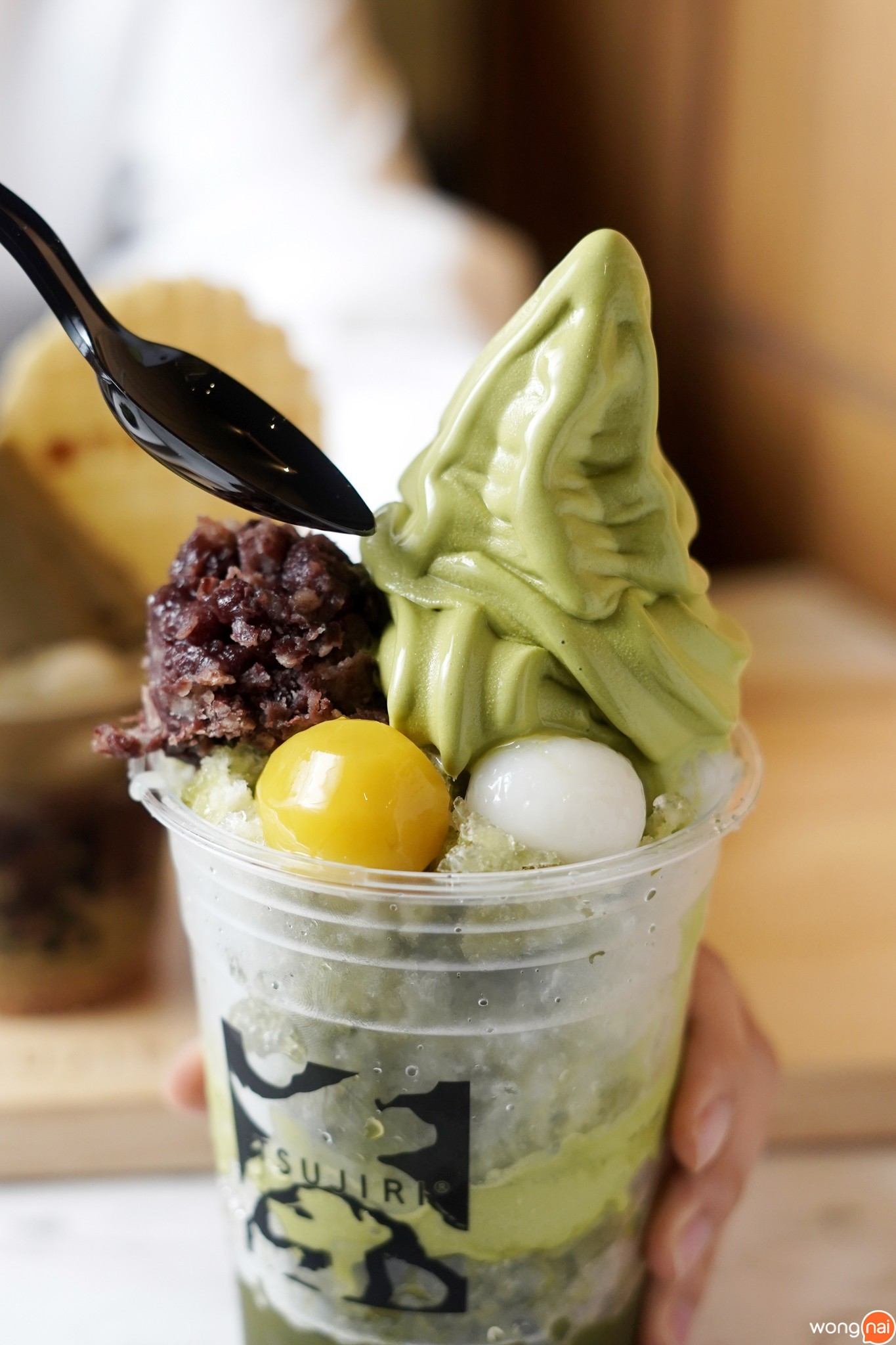 “Tsujiri Matcha Shaved Ice” ร้าน “TSUJIRI” (ซึจิริ)