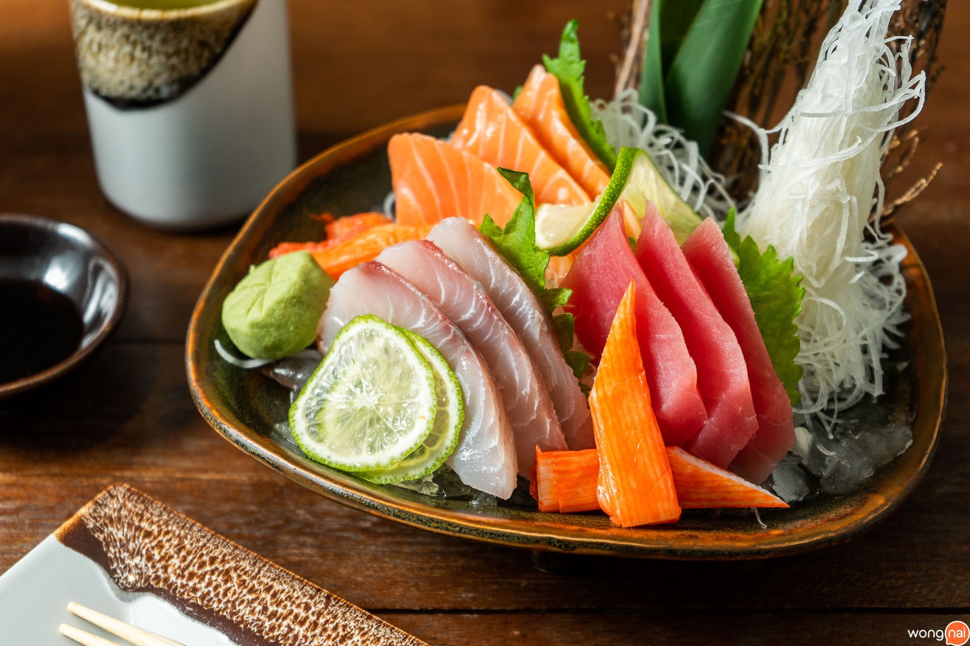 เมนู Premium Sashimi ของร้าน Sushi By Poo-Yai Ma
