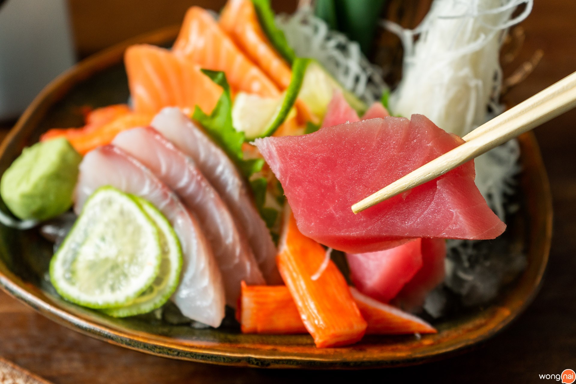 เมนู Premium Sashimi ของร้าน Sushi By Poo-Yai Ma