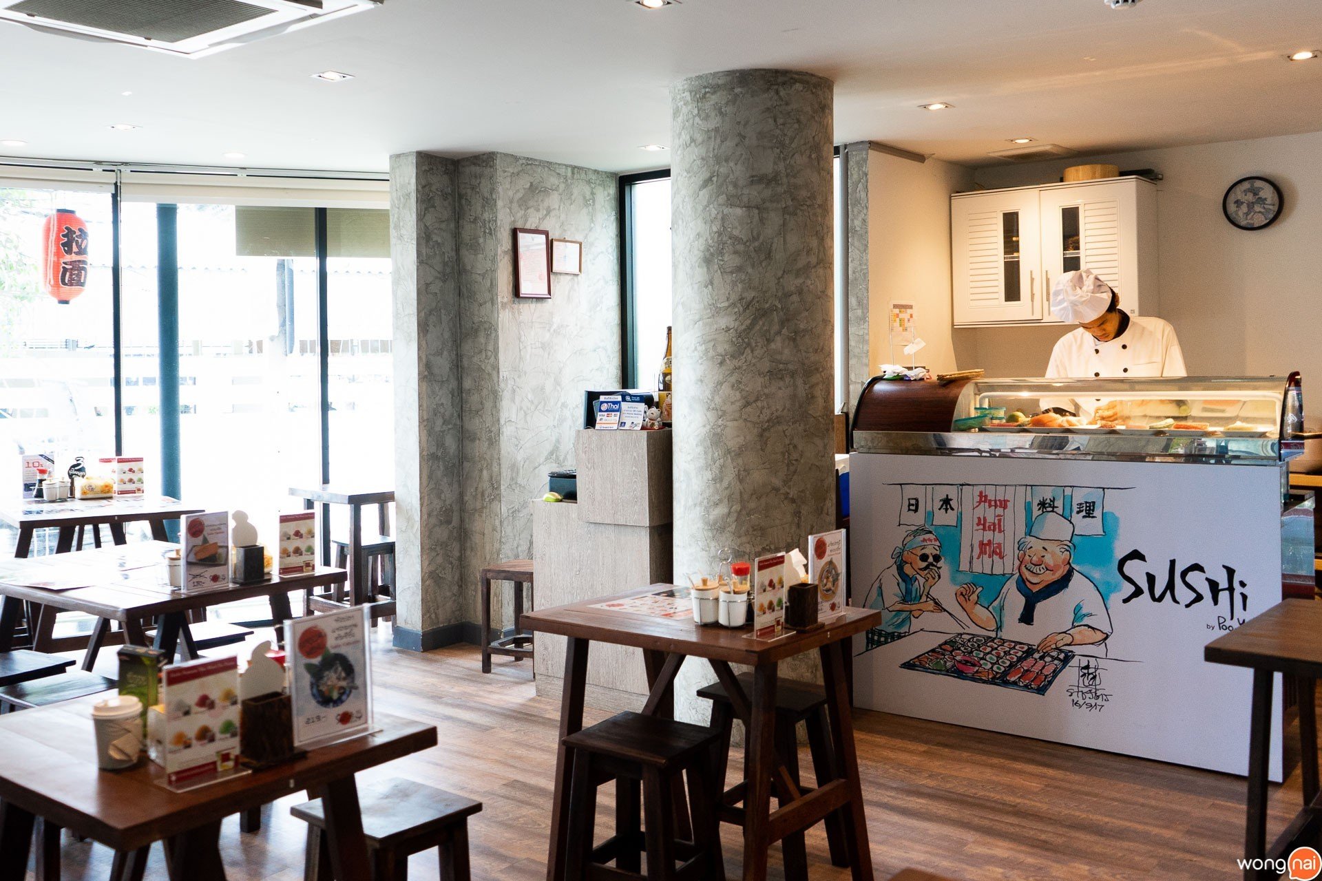 บรรยากาศในร้าน Sushi By Poo-Yai Ma