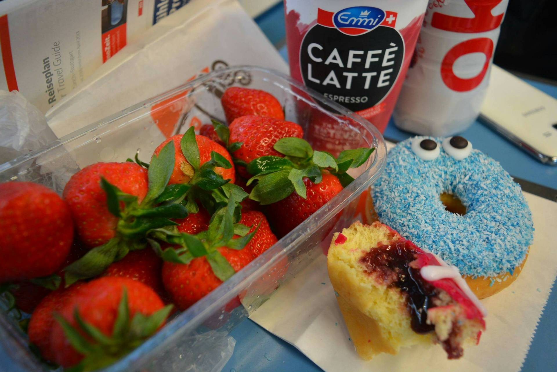 ร้าน Dunkin Donut Zurich HB Switzerland รีวิวร้านอาหาร