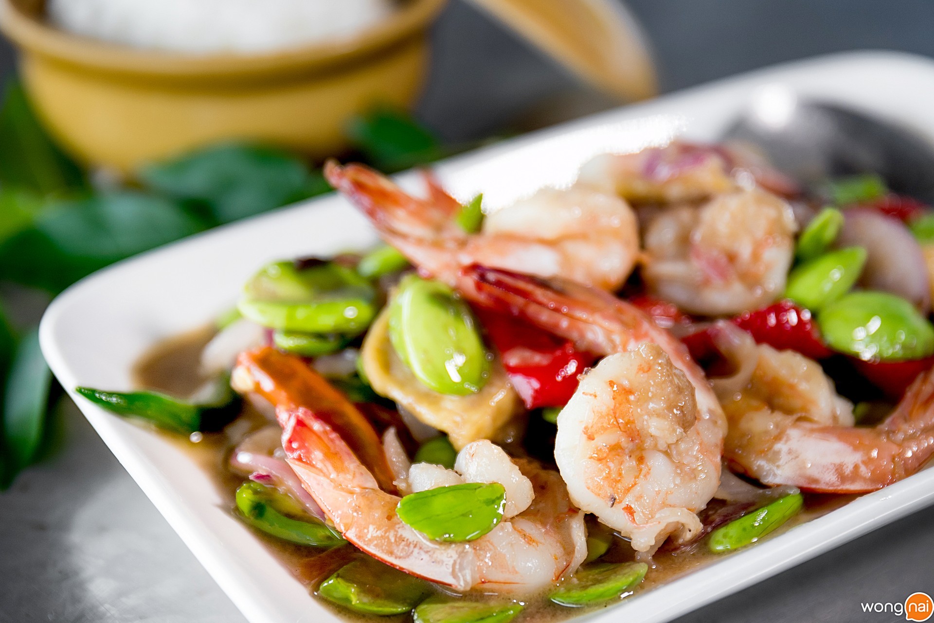 กุ้งสะตอกะปิ