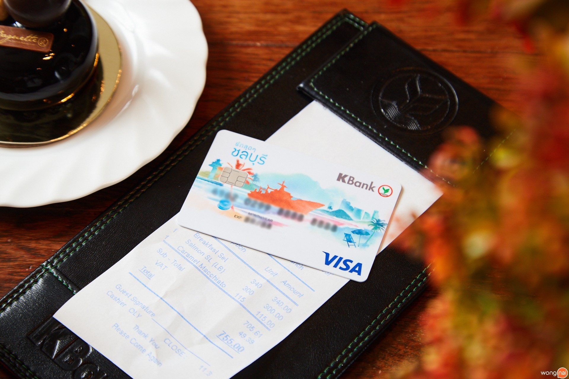 หวานละมุนที่ La Baguette นาเกลือ กับบัตรเดบิตประจำจังหวัดชลบุรี