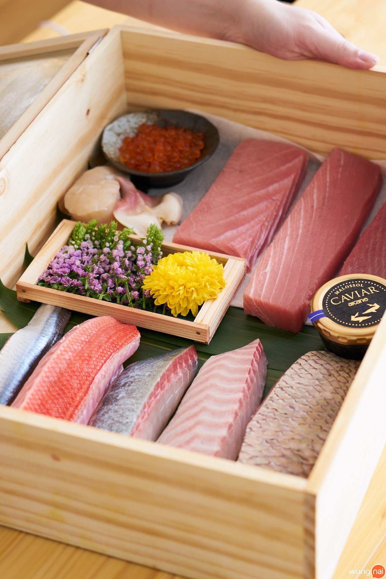 หลากวัตถุดิบคุณภาพ ของร้าน Hon by Meruto