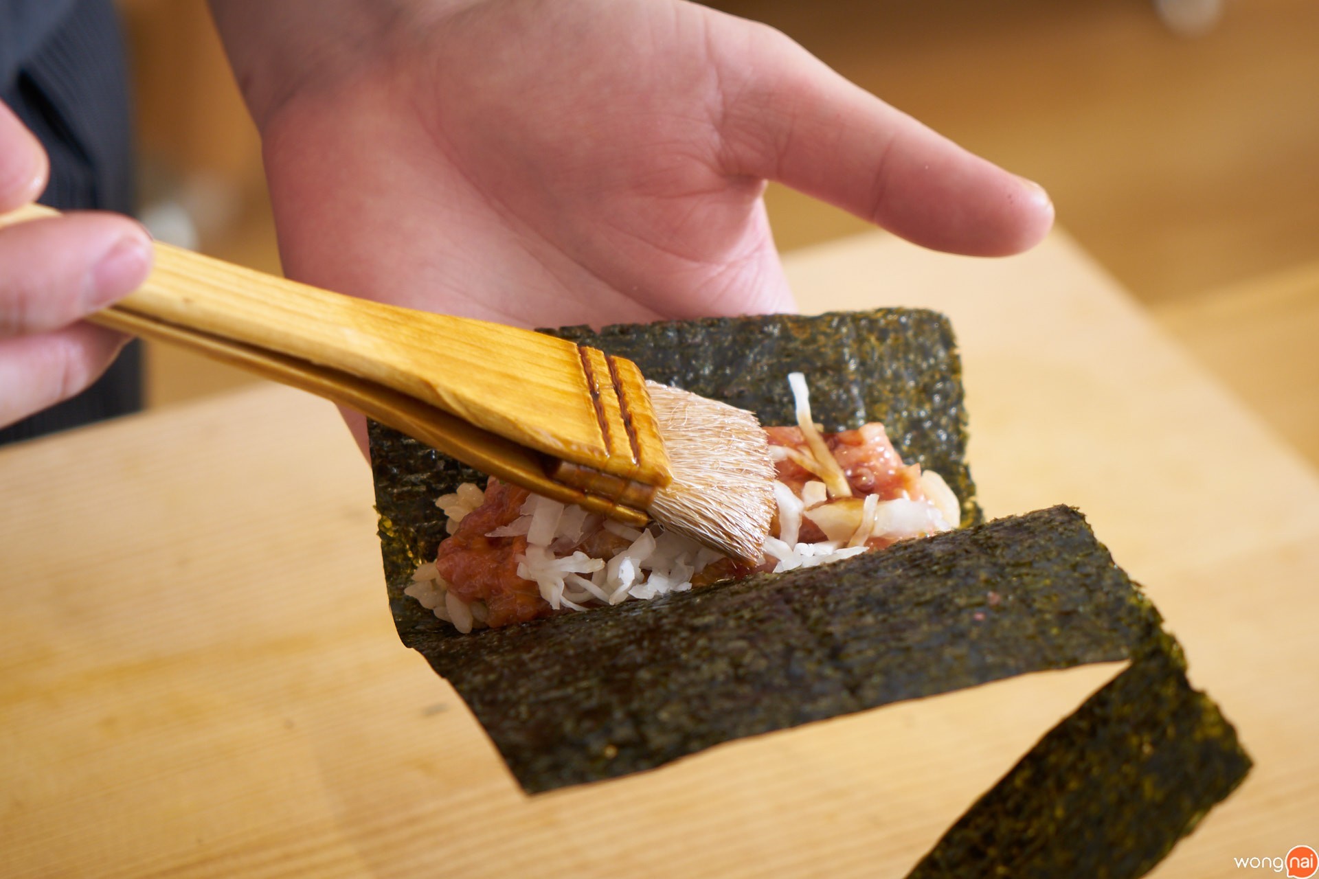 Hand Roll ของร้าน Hon by Meruto