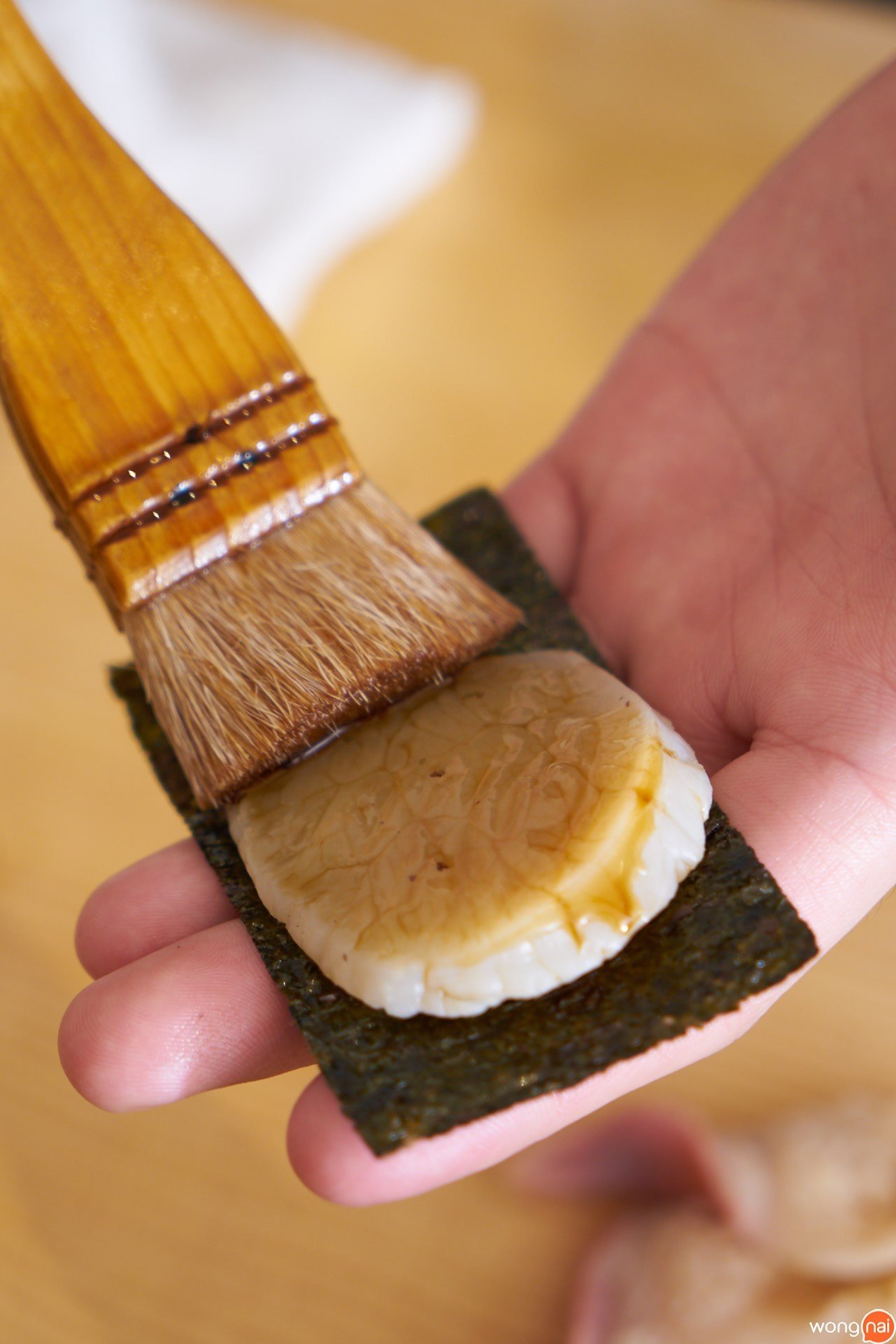Nama Hotate ของร้าน Hon by Meruto
