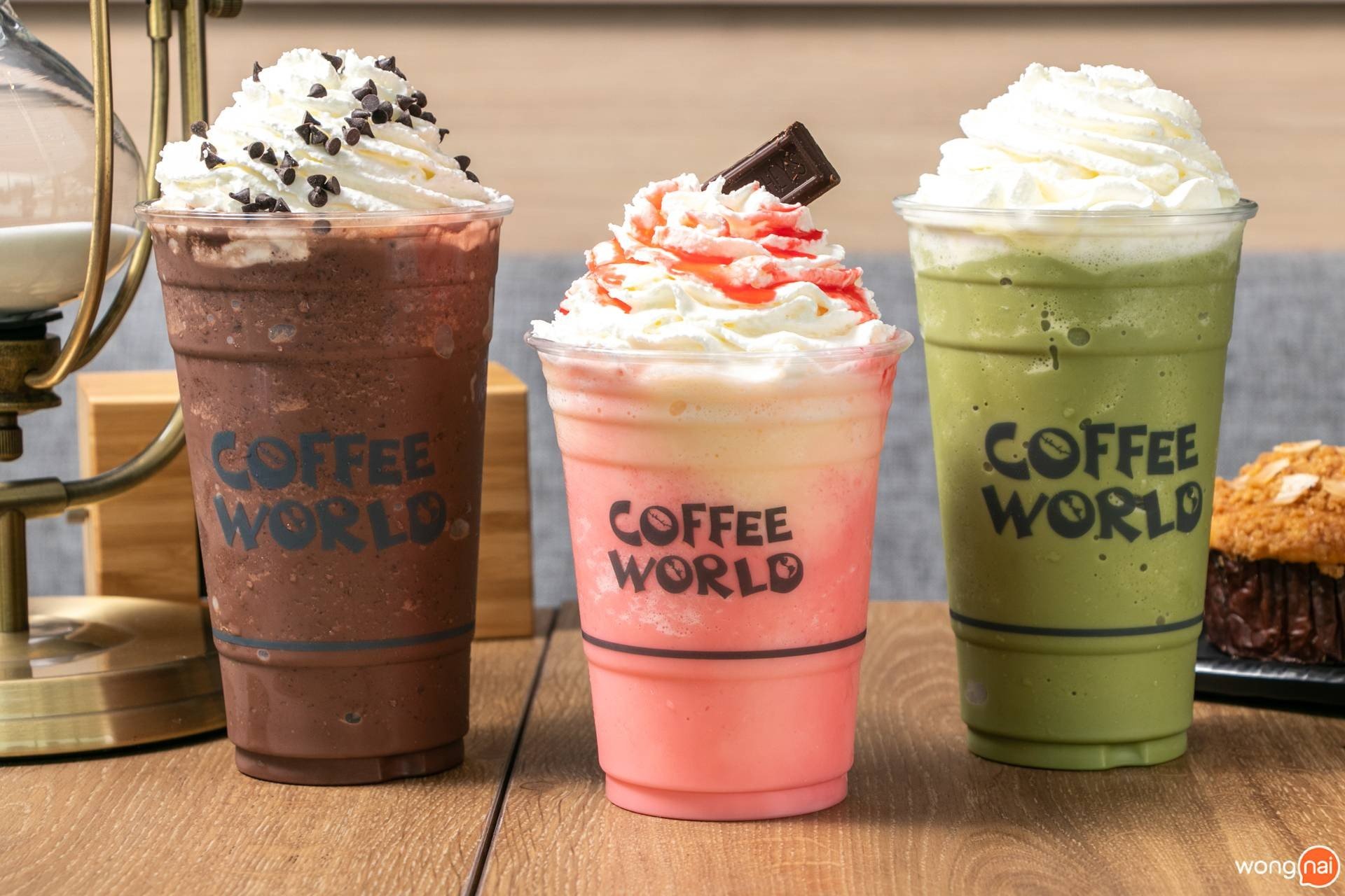 เมนูเครื่องดื่ม ร้าน Coffee World สาขา ลำลูกกา