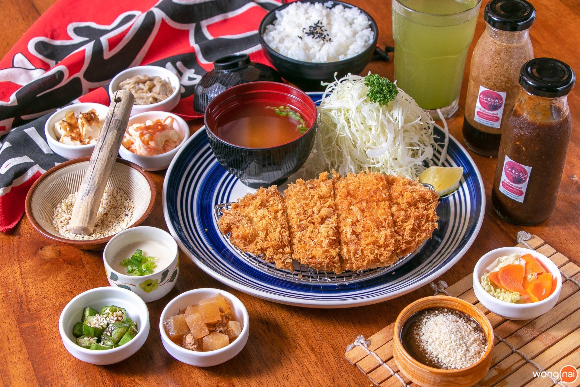 หมูทอดทงคัตสึ อาหารญี่ปุ่น ที่ Nimman Katsu เชียงใหม่