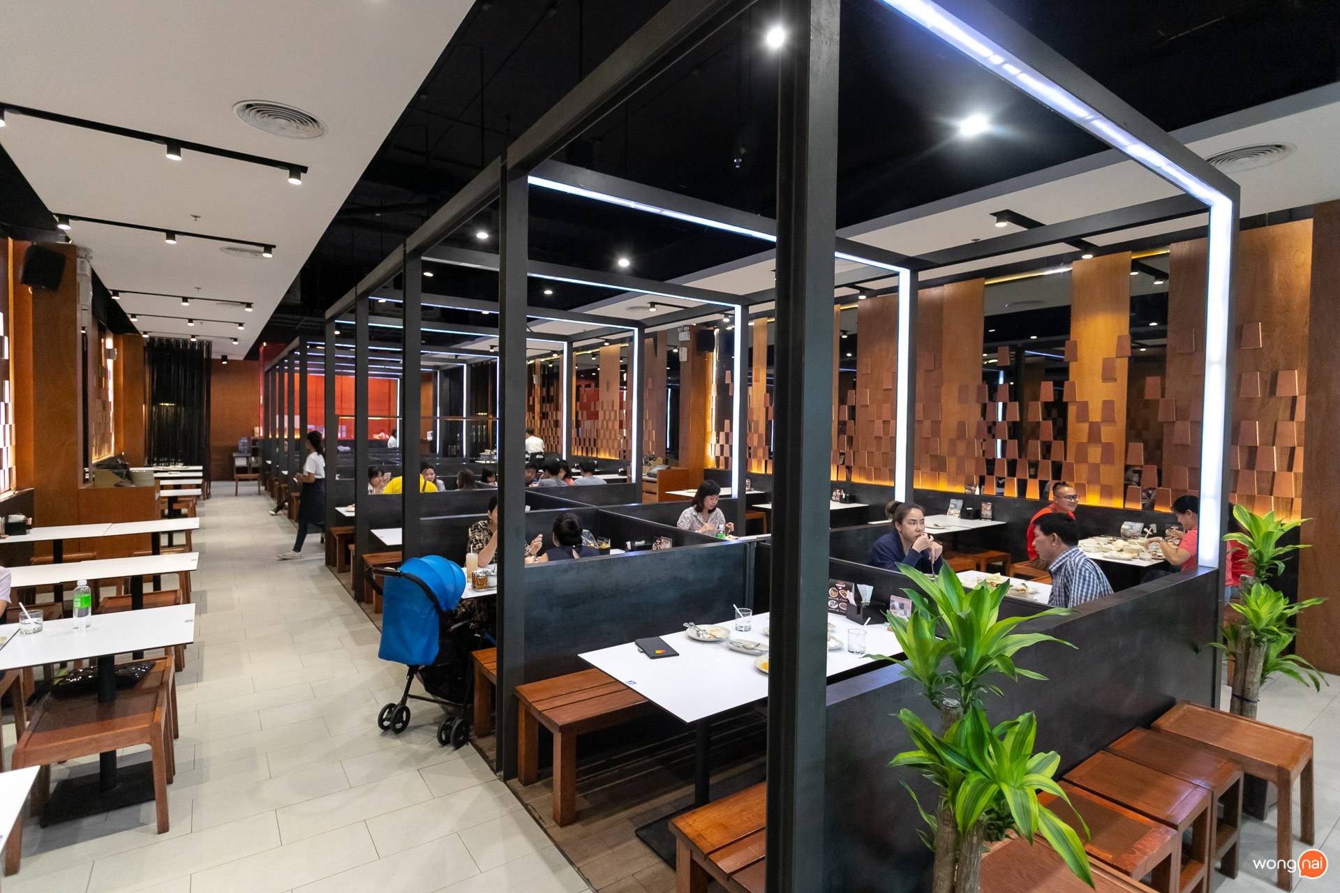 บรรยากาศร้านขนมจีนบางกอก