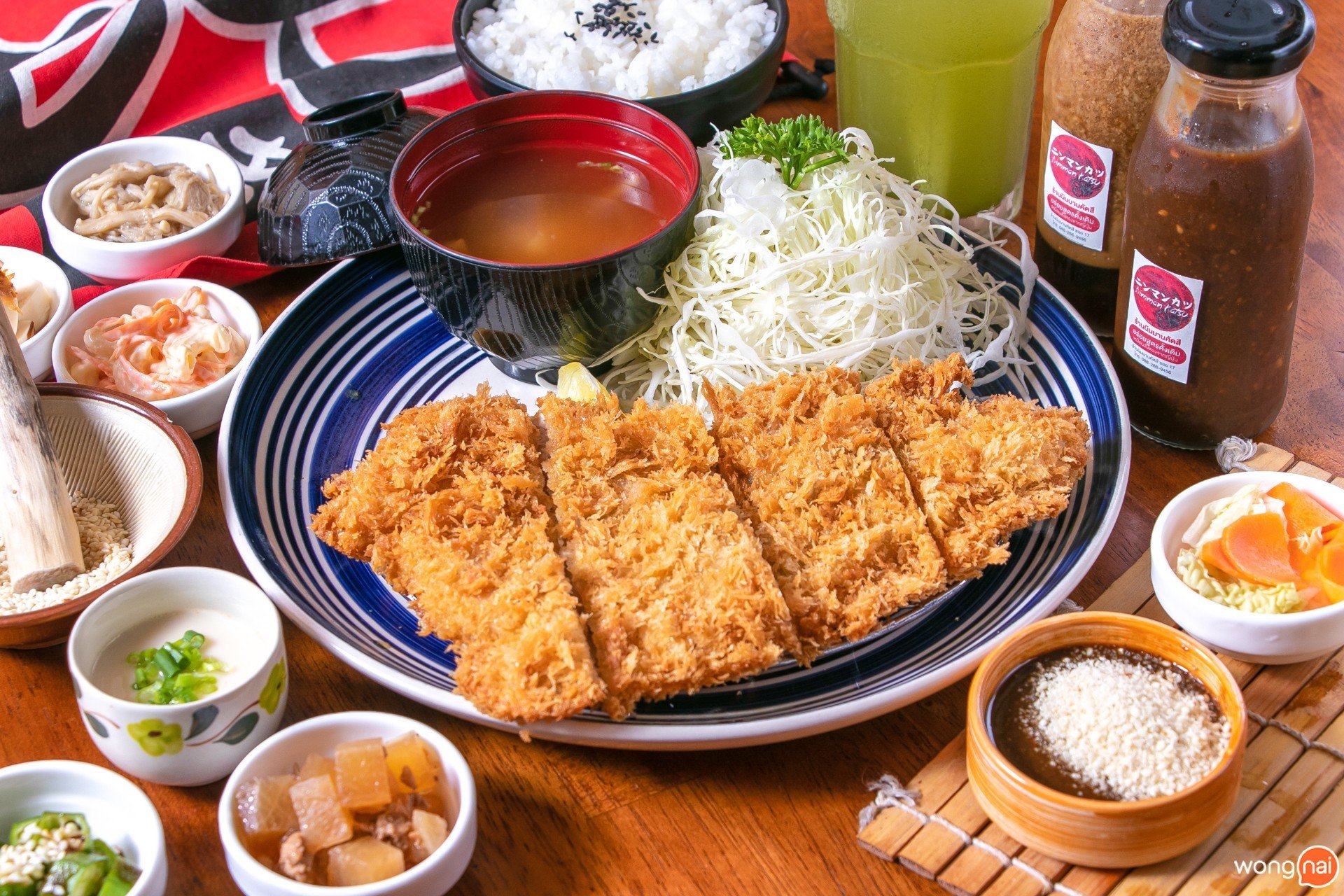 หมูทอดทงคัตสึ อาหารญี่ปุ่น ที่ Nimman Katsu เชียงใหม่