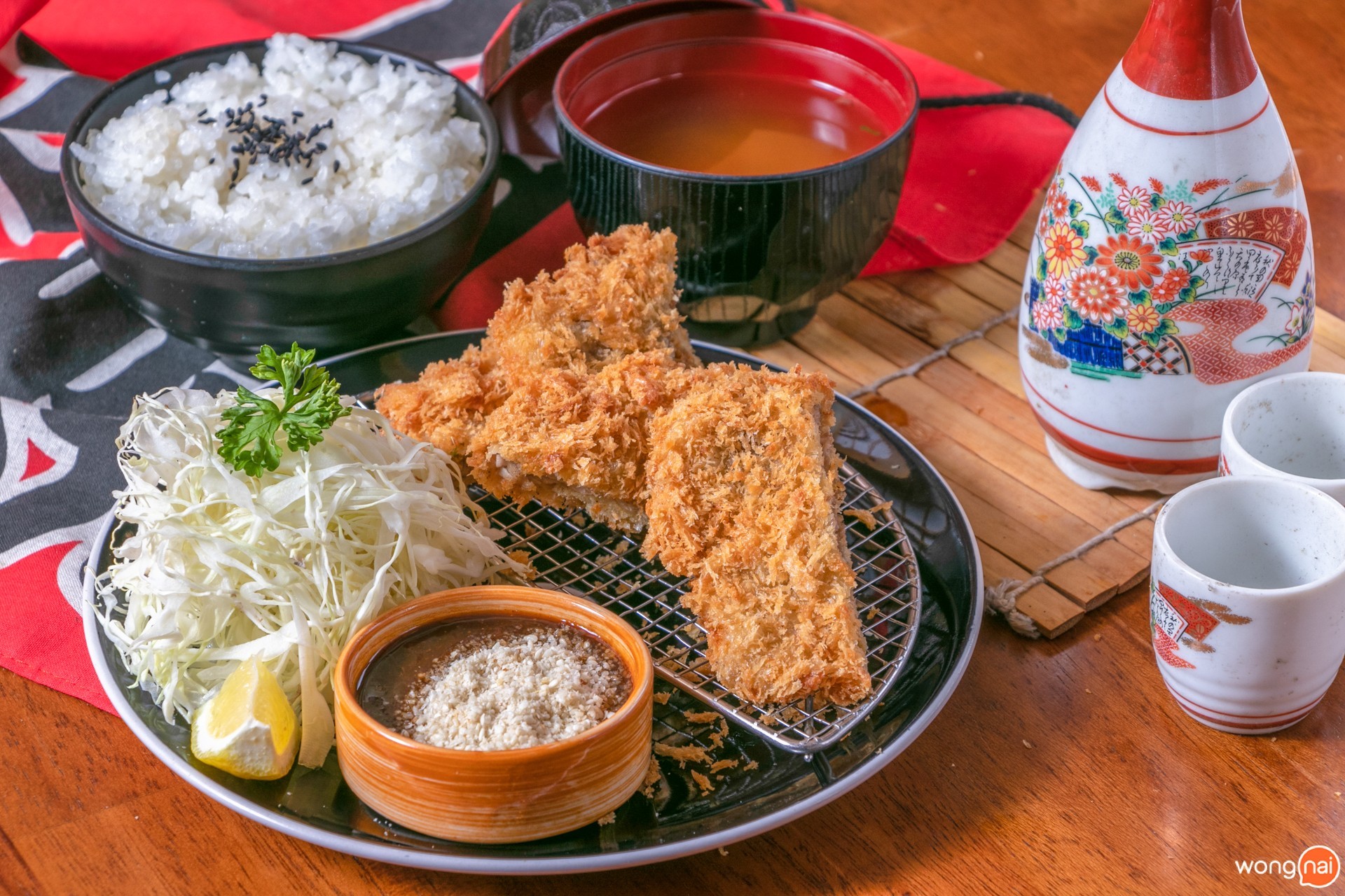 หมูทอดทงคัตสึ อาหารญี่ปุ่น ที่ Nimman Katsu เชียงใหม่