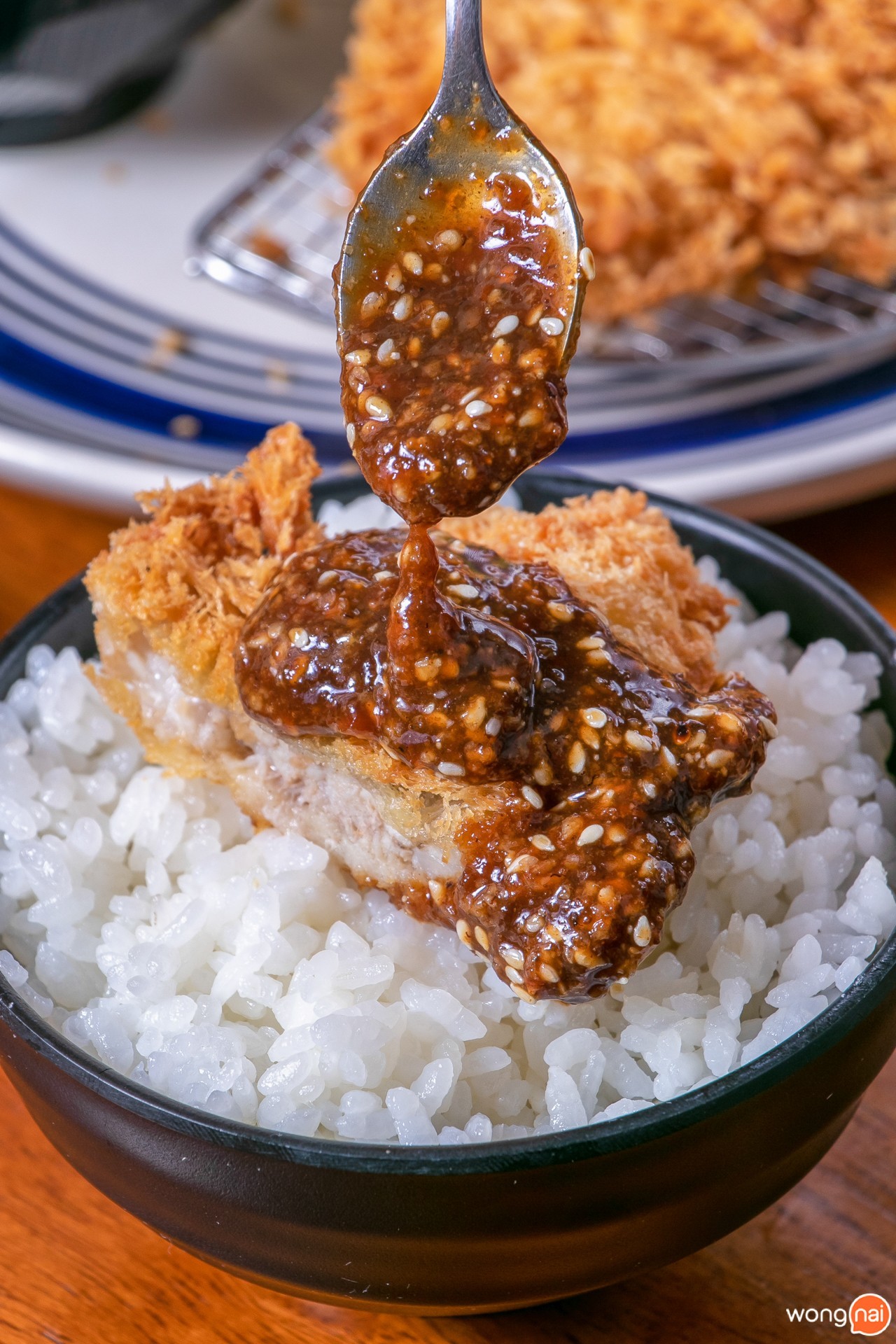 หมูทอดทงคัตสึ อาหารญี่ปุ่น ที่ Nimman Katsu เชียงใหม่