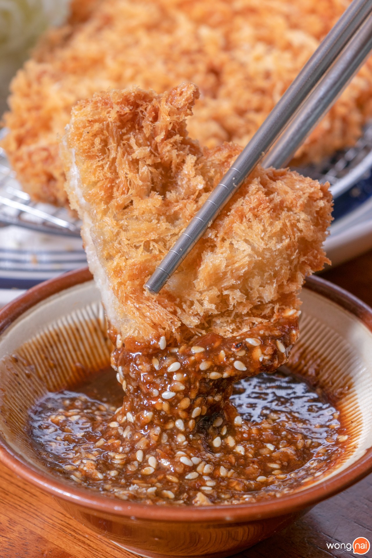 หมูทอดทงคัตสึ อาหารญี่ปุ่น ที่ Nimman Katsu เชียงใหม่