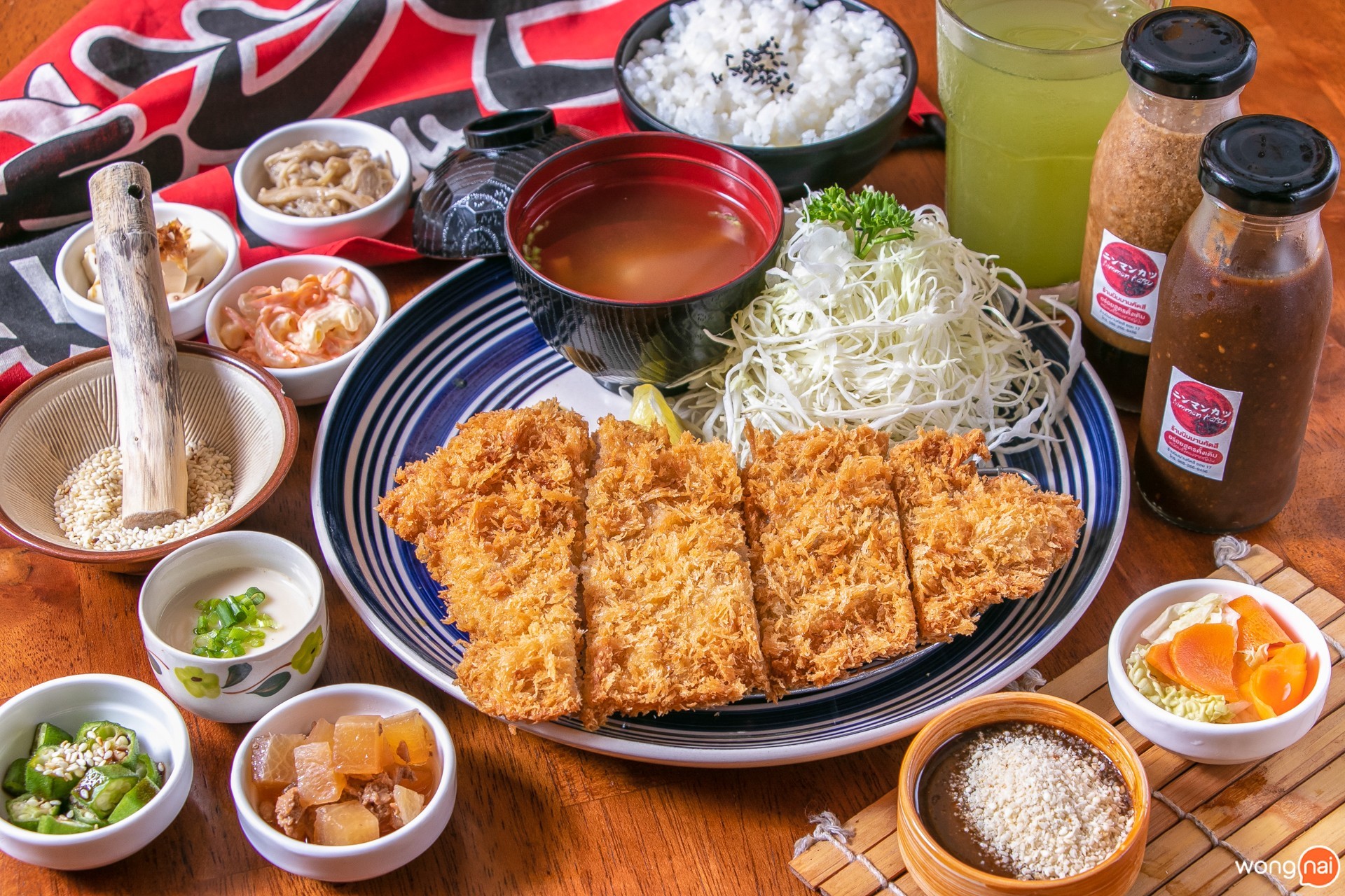 หมูทอดทงคัตสึ อาหารญี่ปุ่น ที่ Nimman Katsu เชียงใหม่