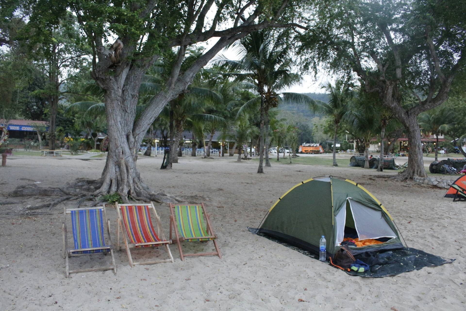 รีวิว หาดทรายแก้ว อ.สัตหีบ จ.ชลบุรี - มากางเต๊นท์หาดทรายแก้ว